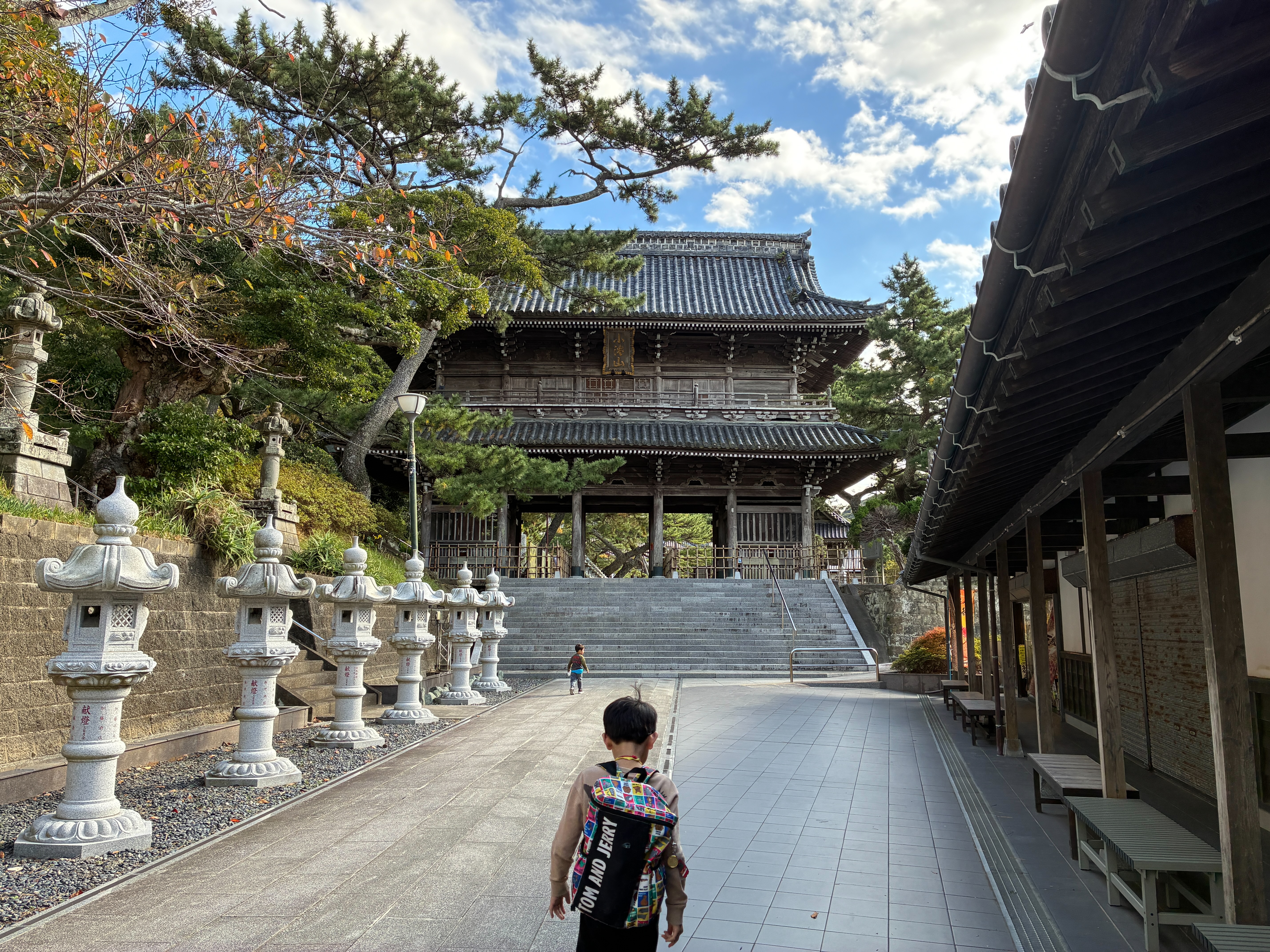 安房小湊 誕生寺 仁王門