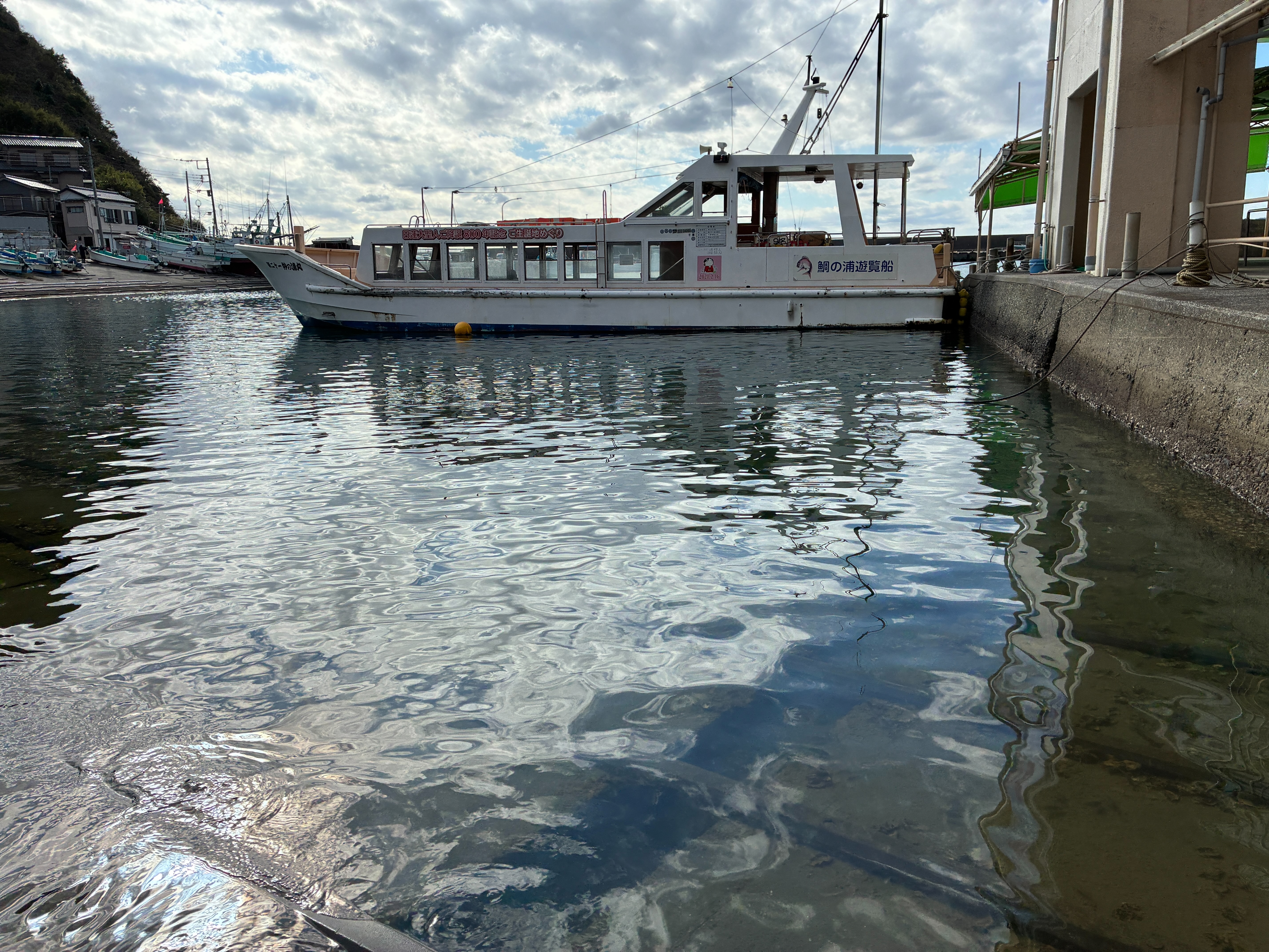 安房小湊 漁港と鯛の浦遊覧船