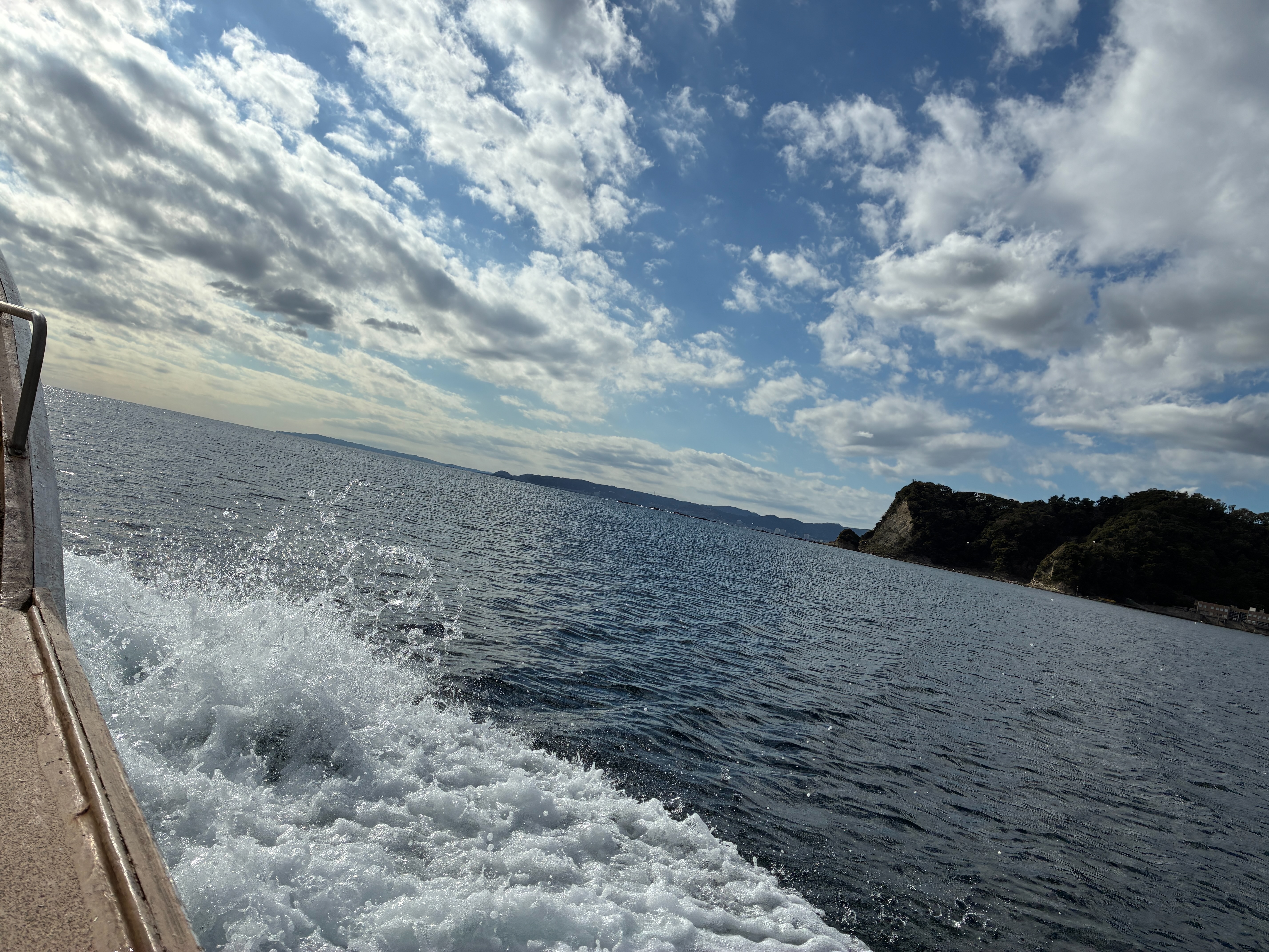 安房小湊 鯛の浦遊覧船 太平洋を望む