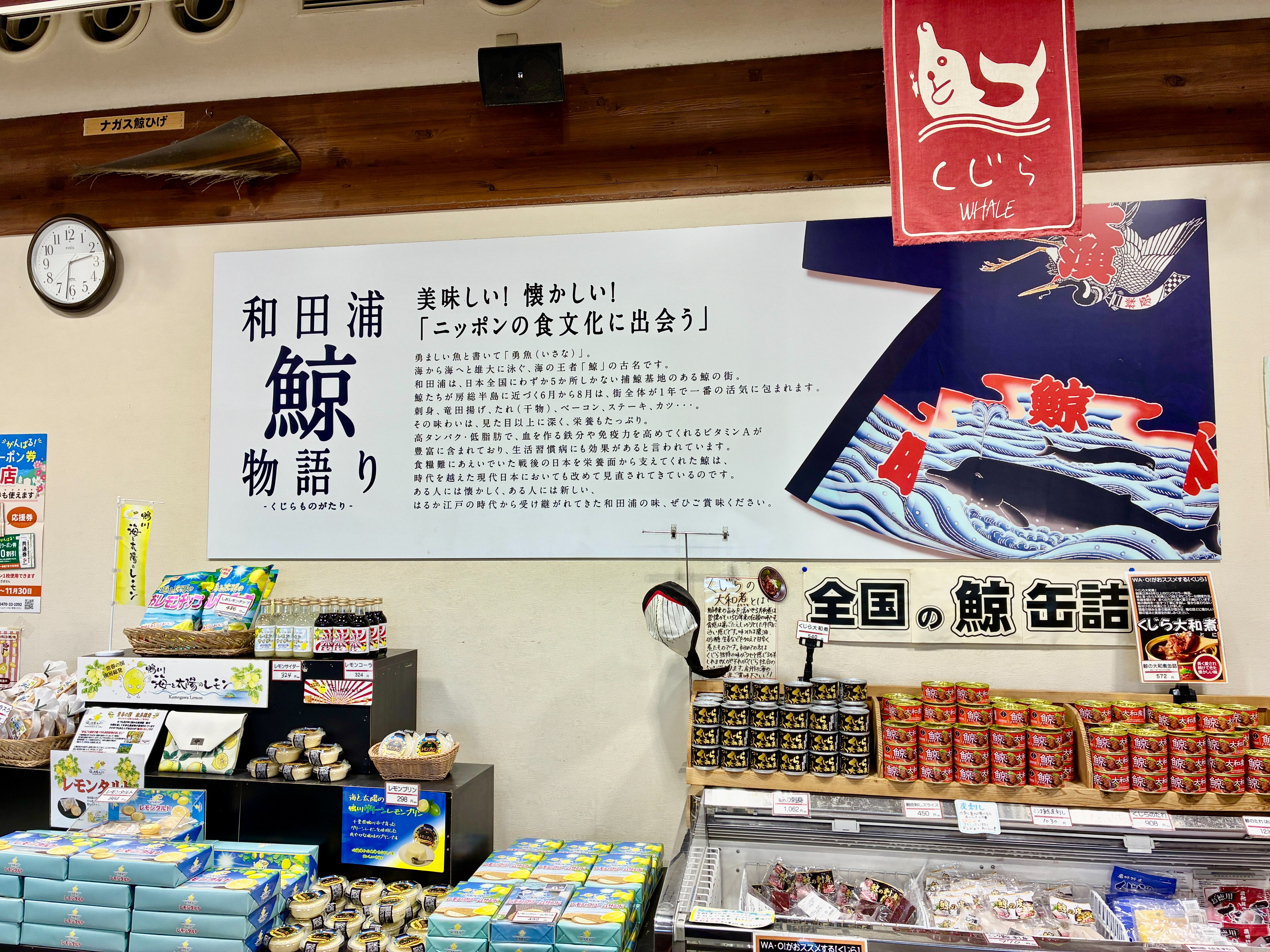 道の駅 和田浦WA・O レストランわだい処 和田浦鯨物語り