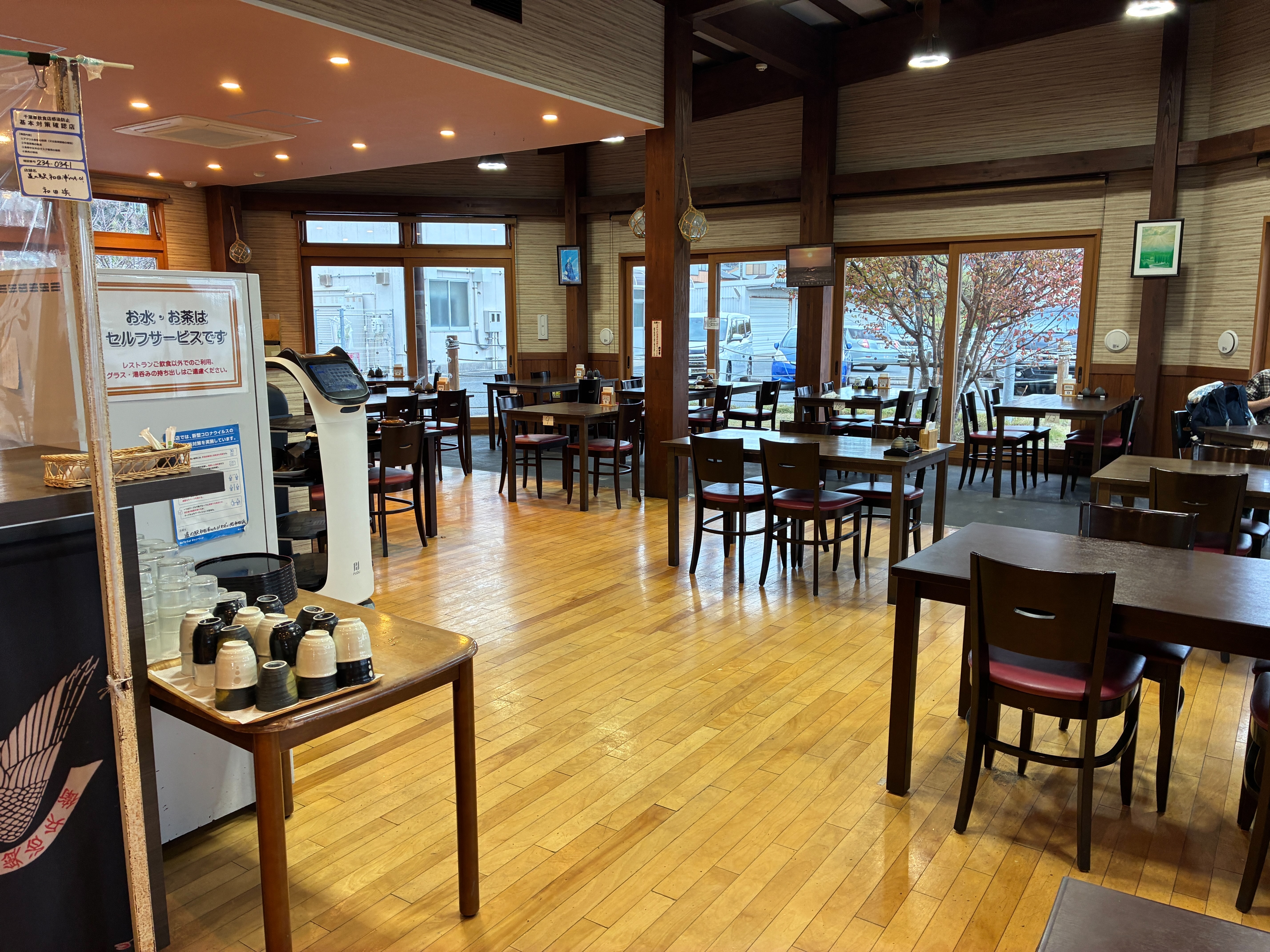 道の駅 和田浦WA・O レストランわだい処 店内内装
