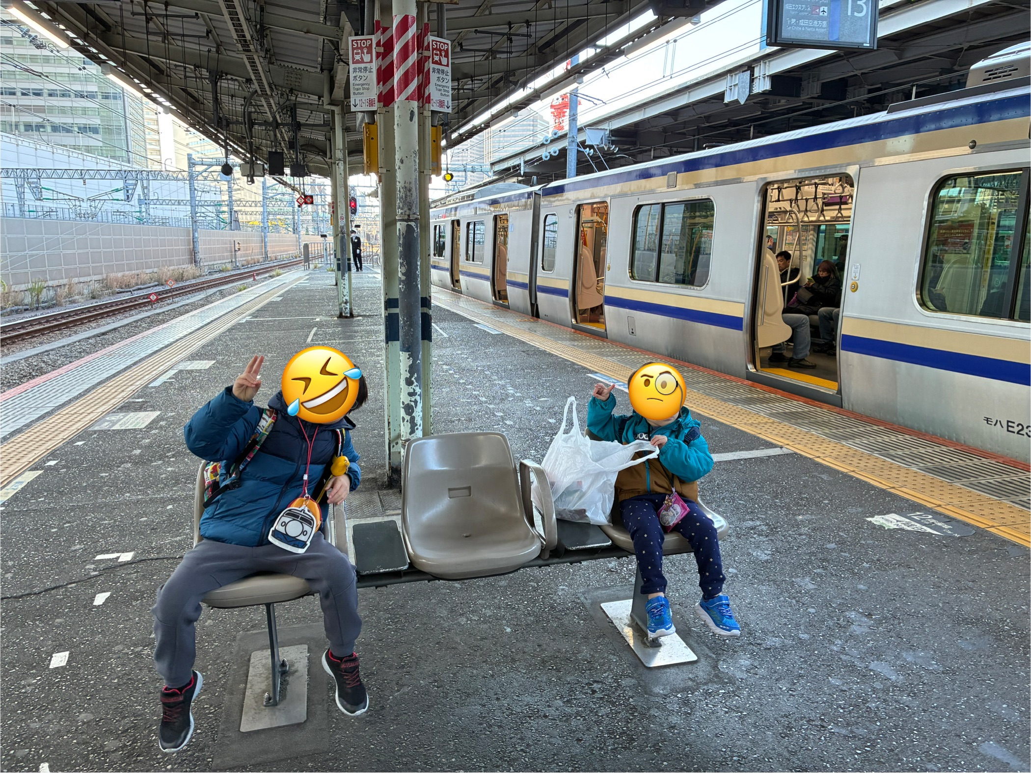 品川駅13番線 成田エクスプレス到着待ち