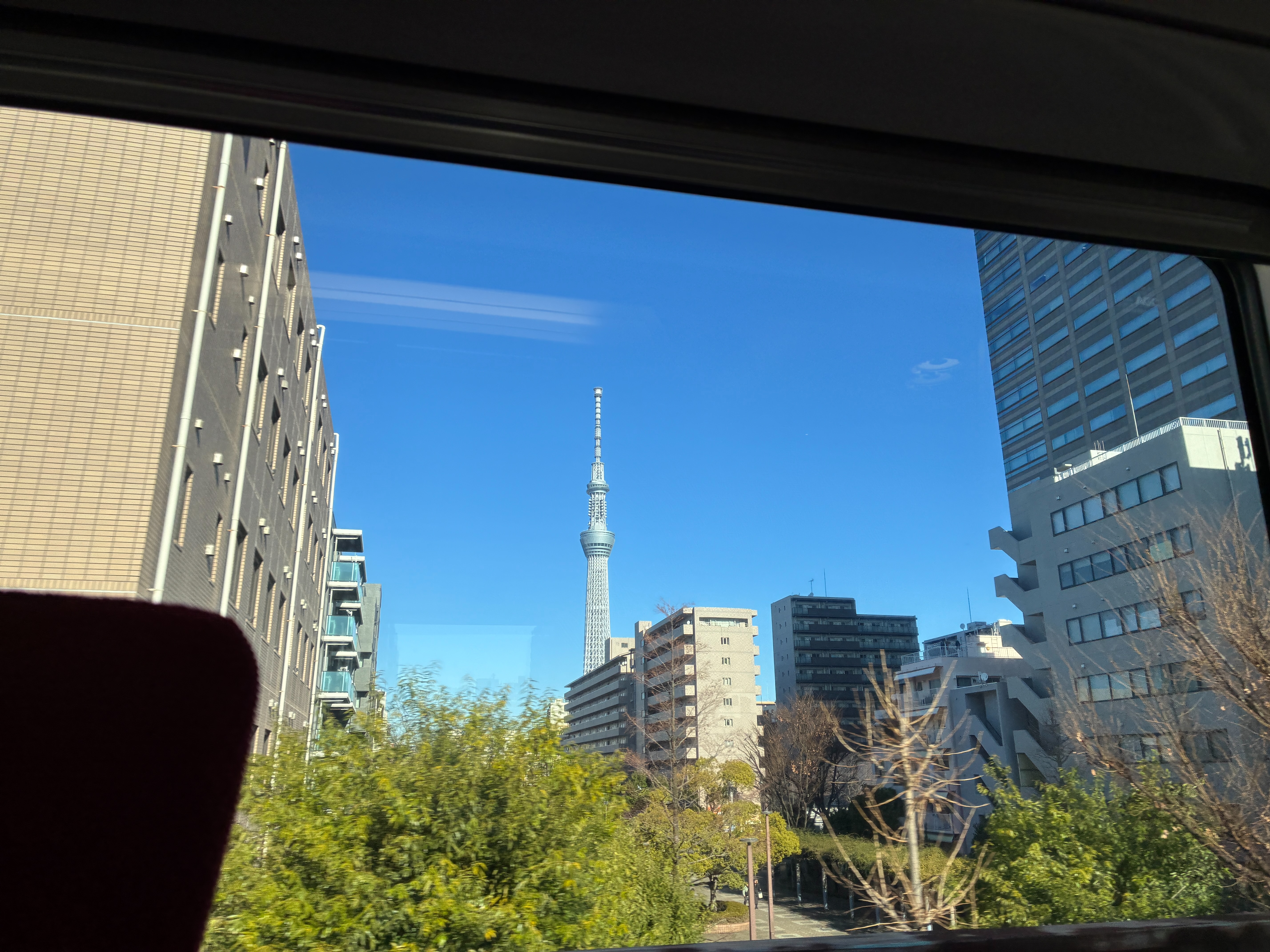 成田エクスプレス 東京スカイツリー