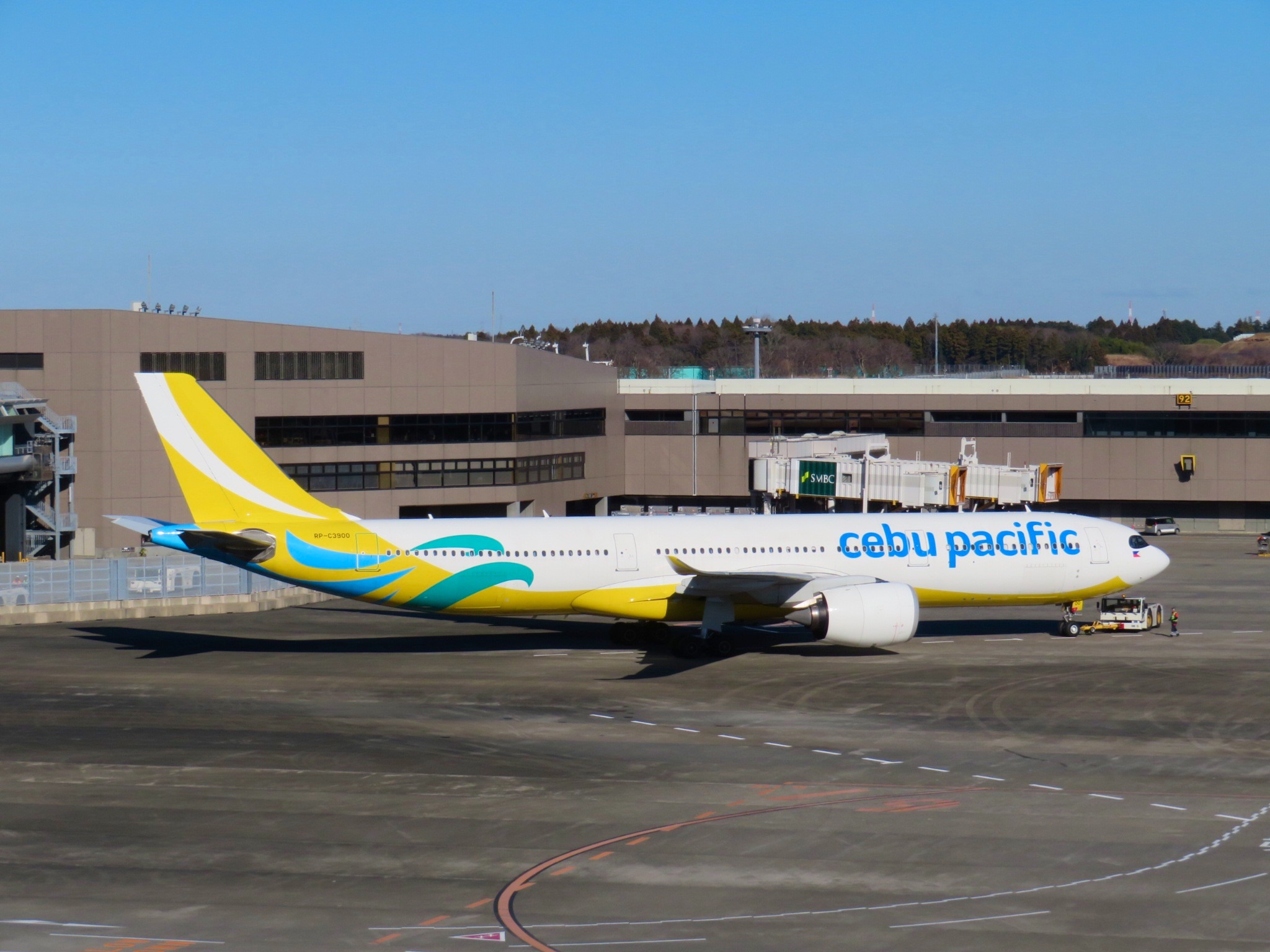 成田空港第2ターミナル 見学デッキ(南) セブパシフィック