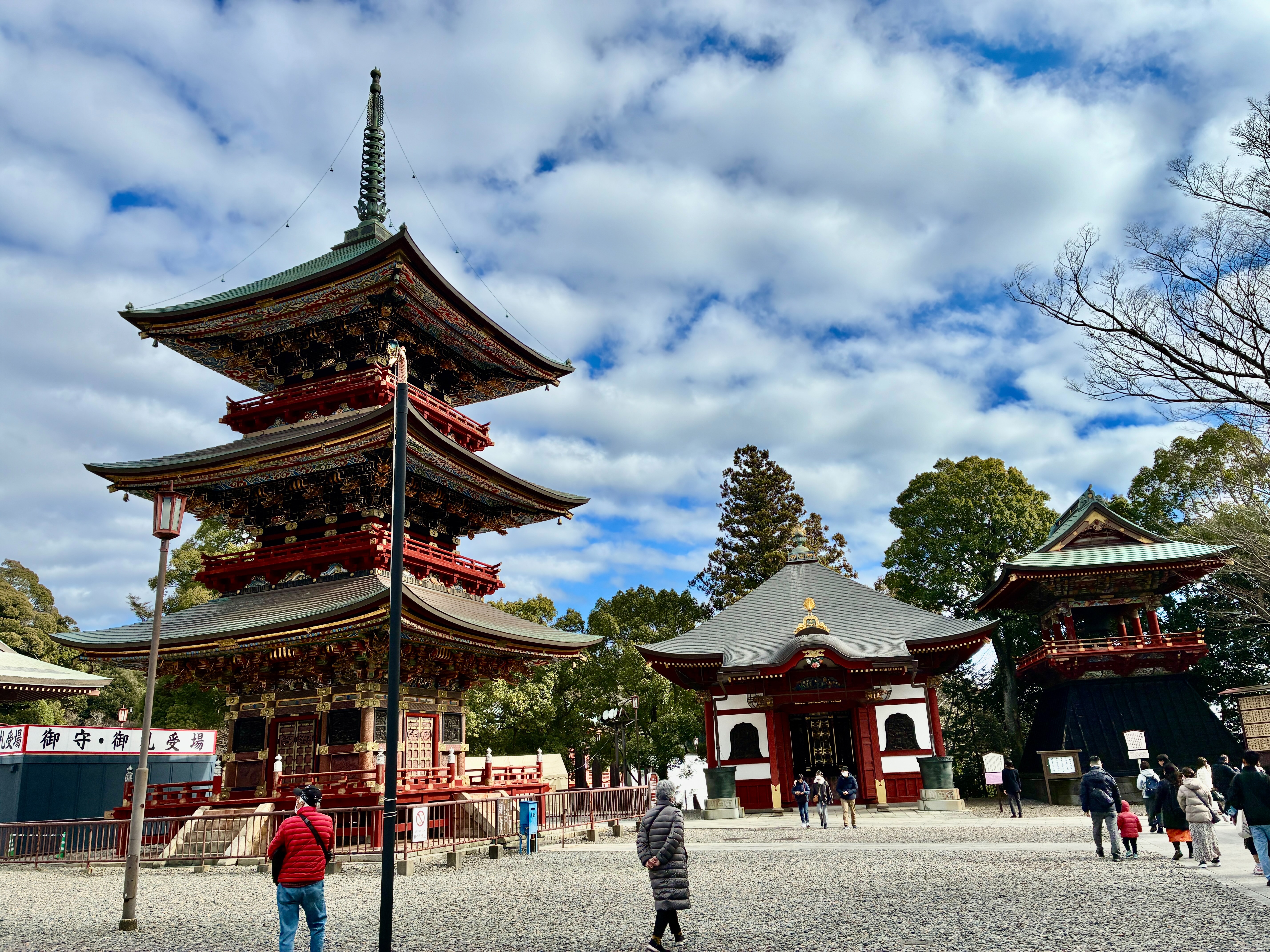 成田山新勝寺 重要文化財 三重塔