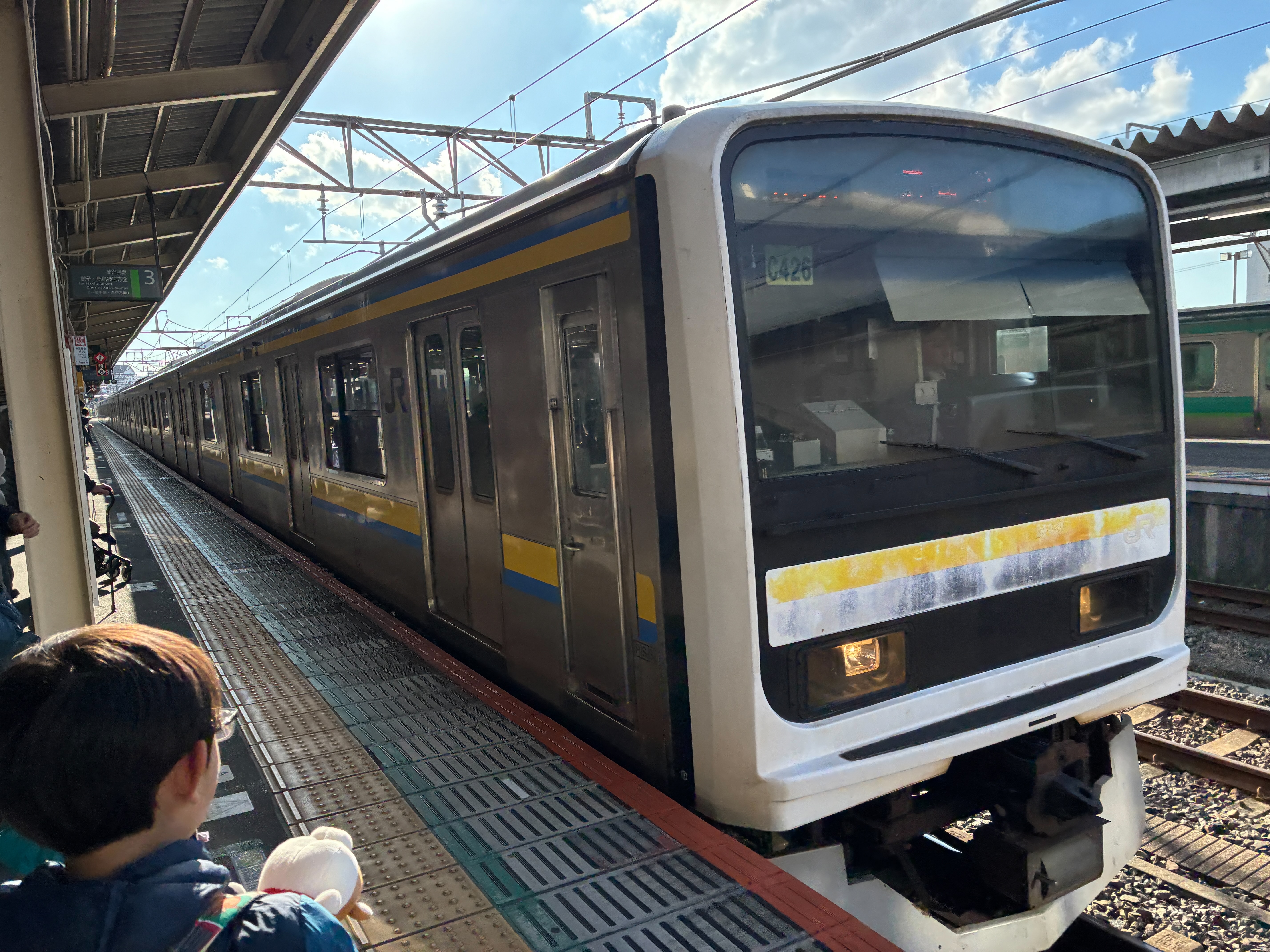 JR成田駅 マリC426編成