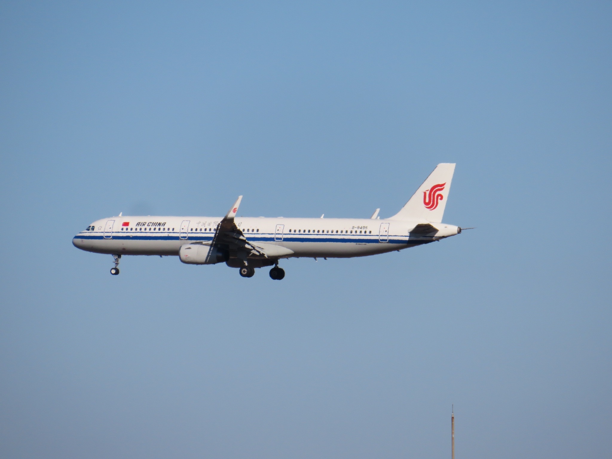 成田空港第2ターミナル 見学デッキ(南)中国国際航空 エアチャイナ