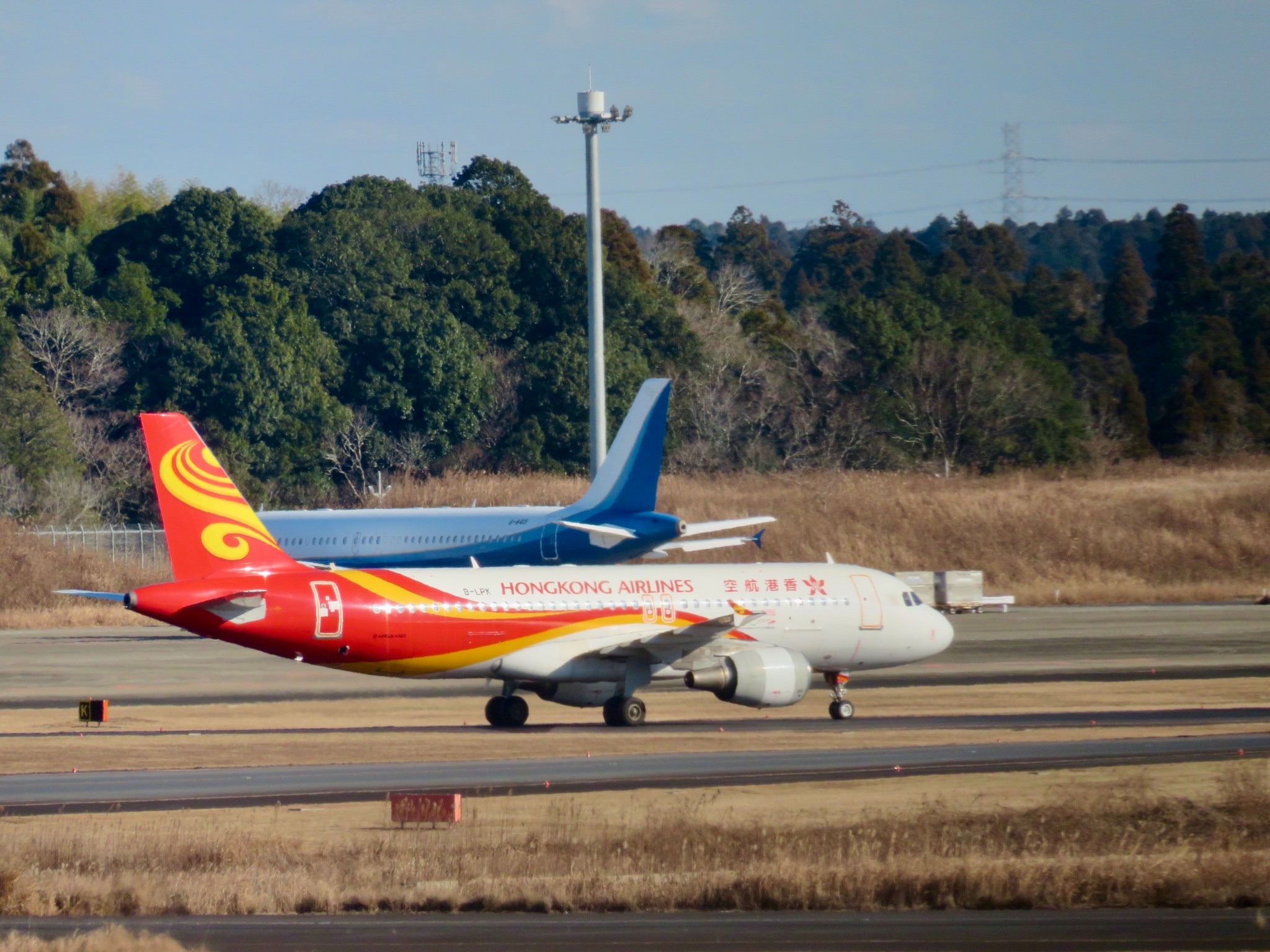 成田空港第2ターミナル 見学デッキ(南) 香港航空