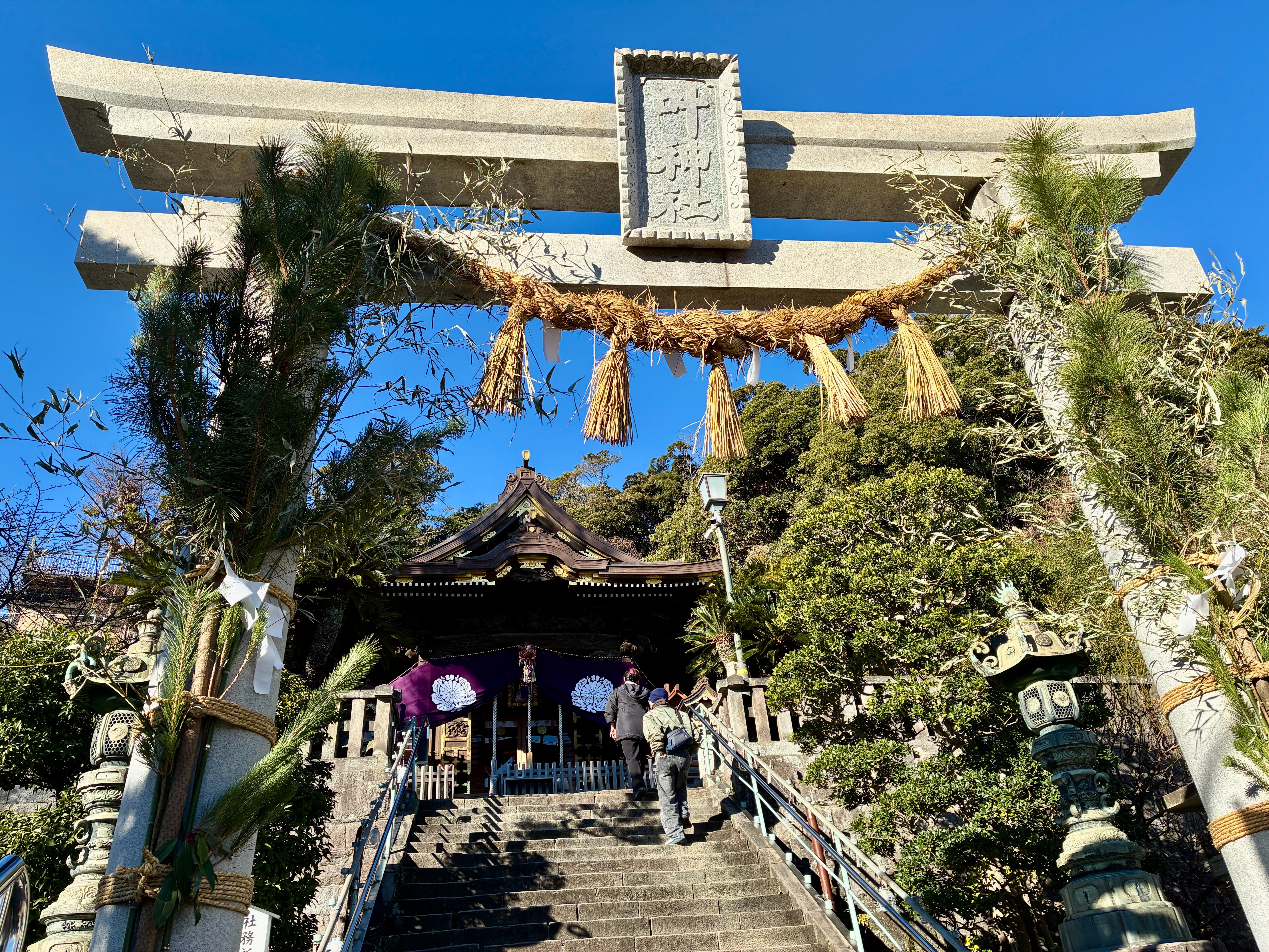 横須賀市浦賀 西叶神社 鳥居　