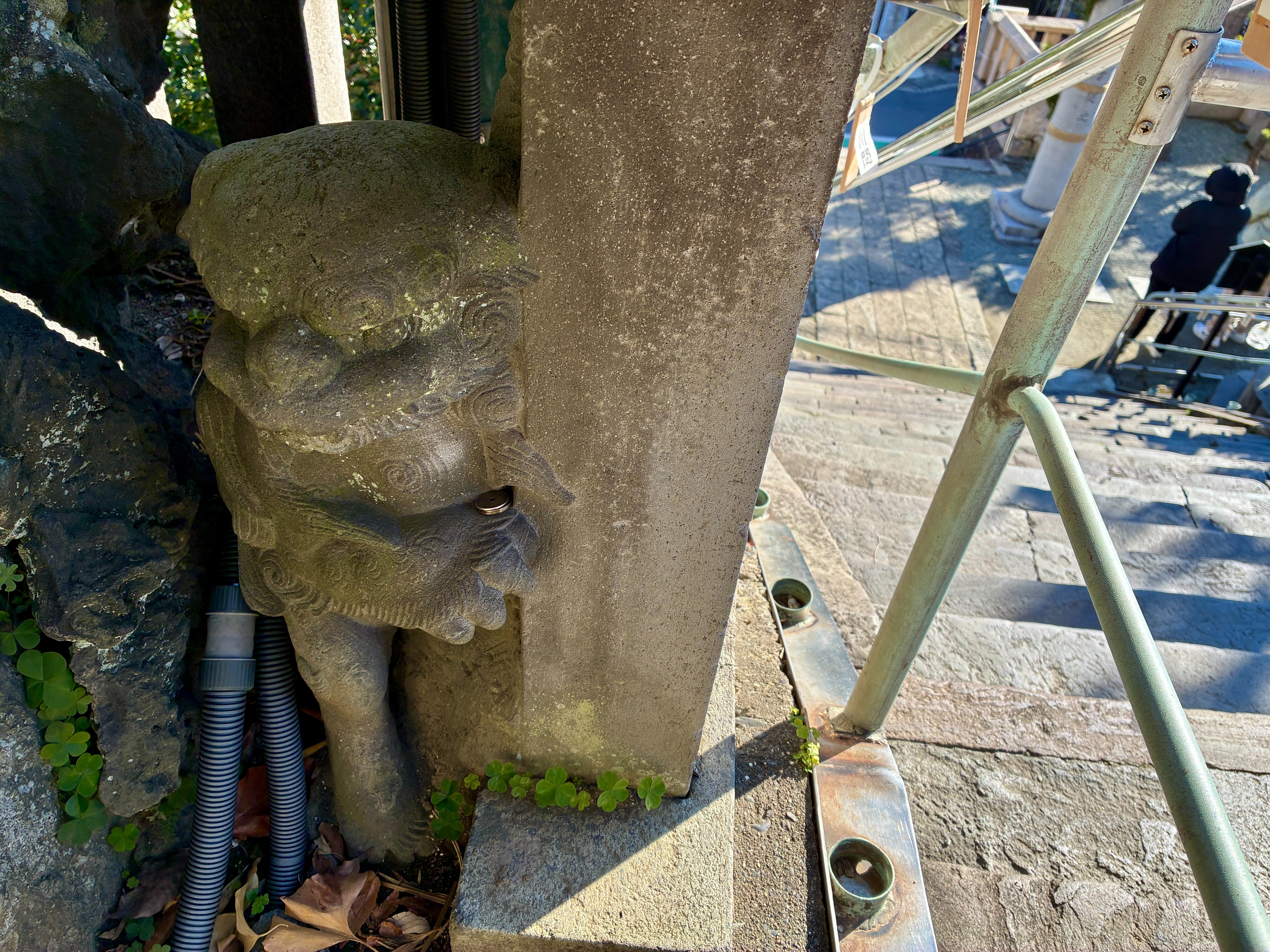 浦賀 西叶神社 隠れ狛犬