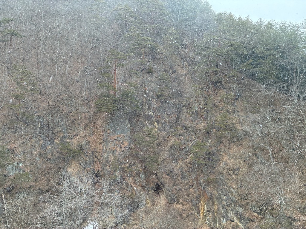 湯西川温泉 ホテル湯西川 部屋からの風景