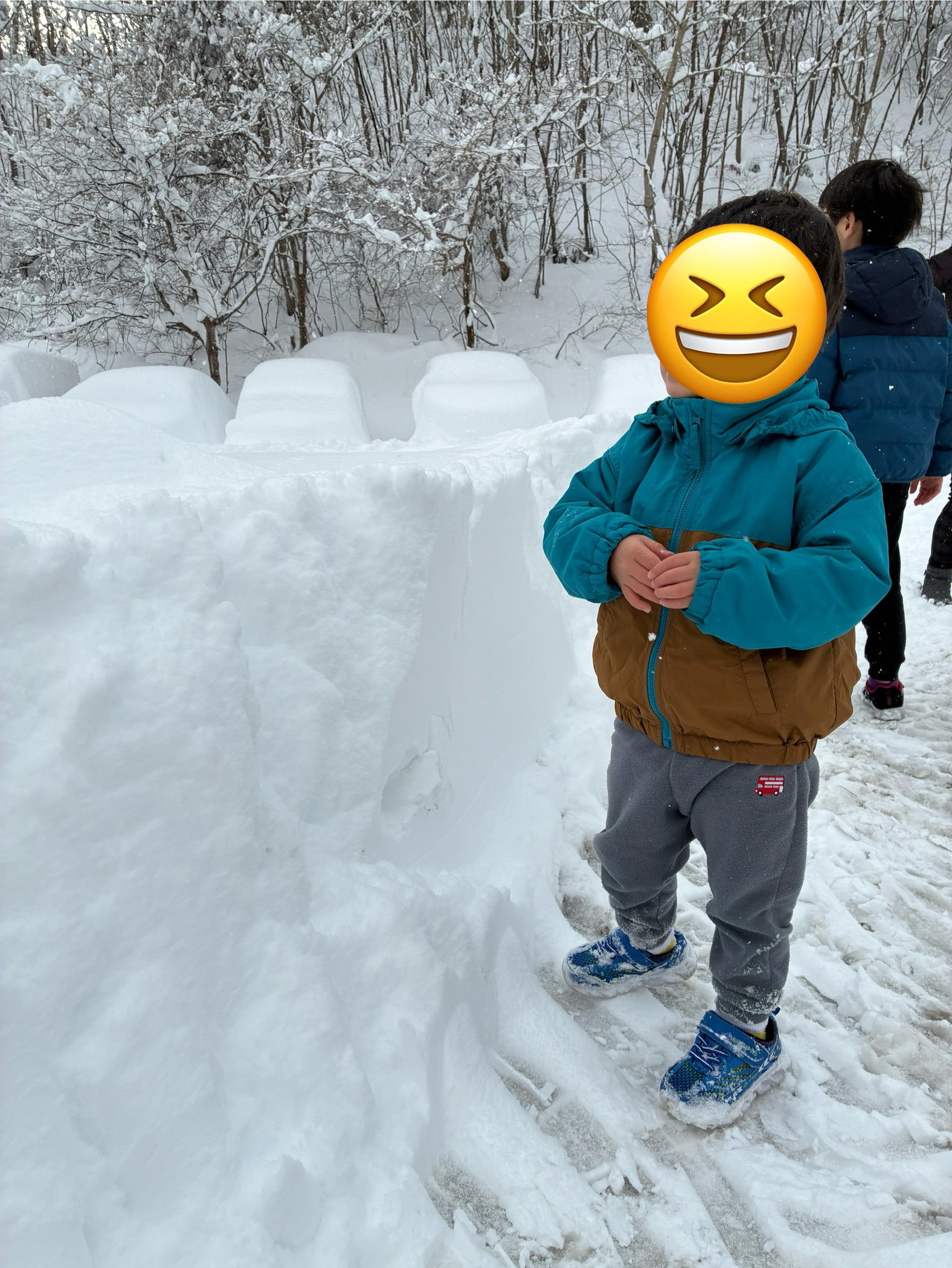 ホテル湯西川 雪遊びの子どもたち♪