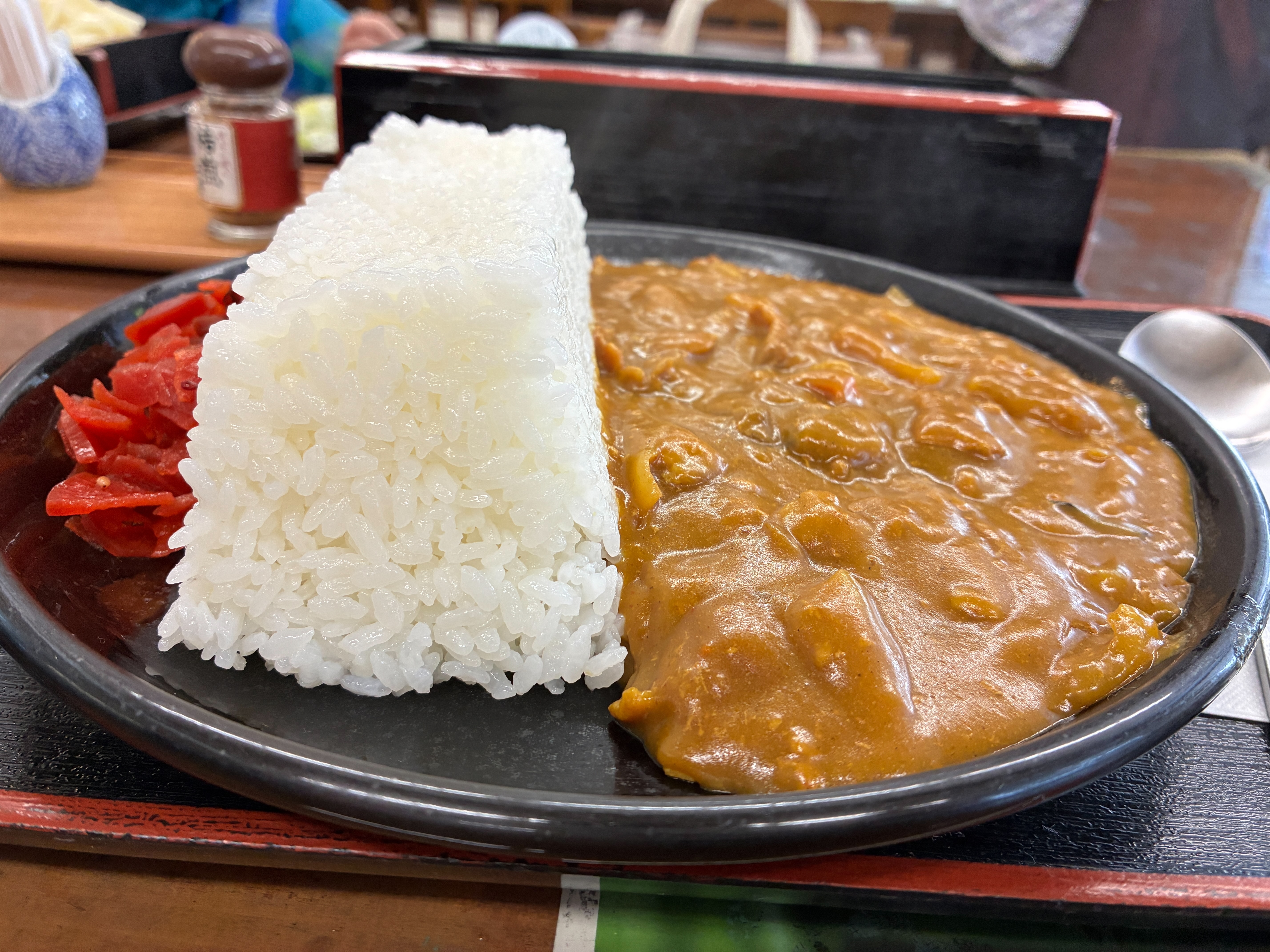 湯西川ダムカレー 道の駅 湯西川