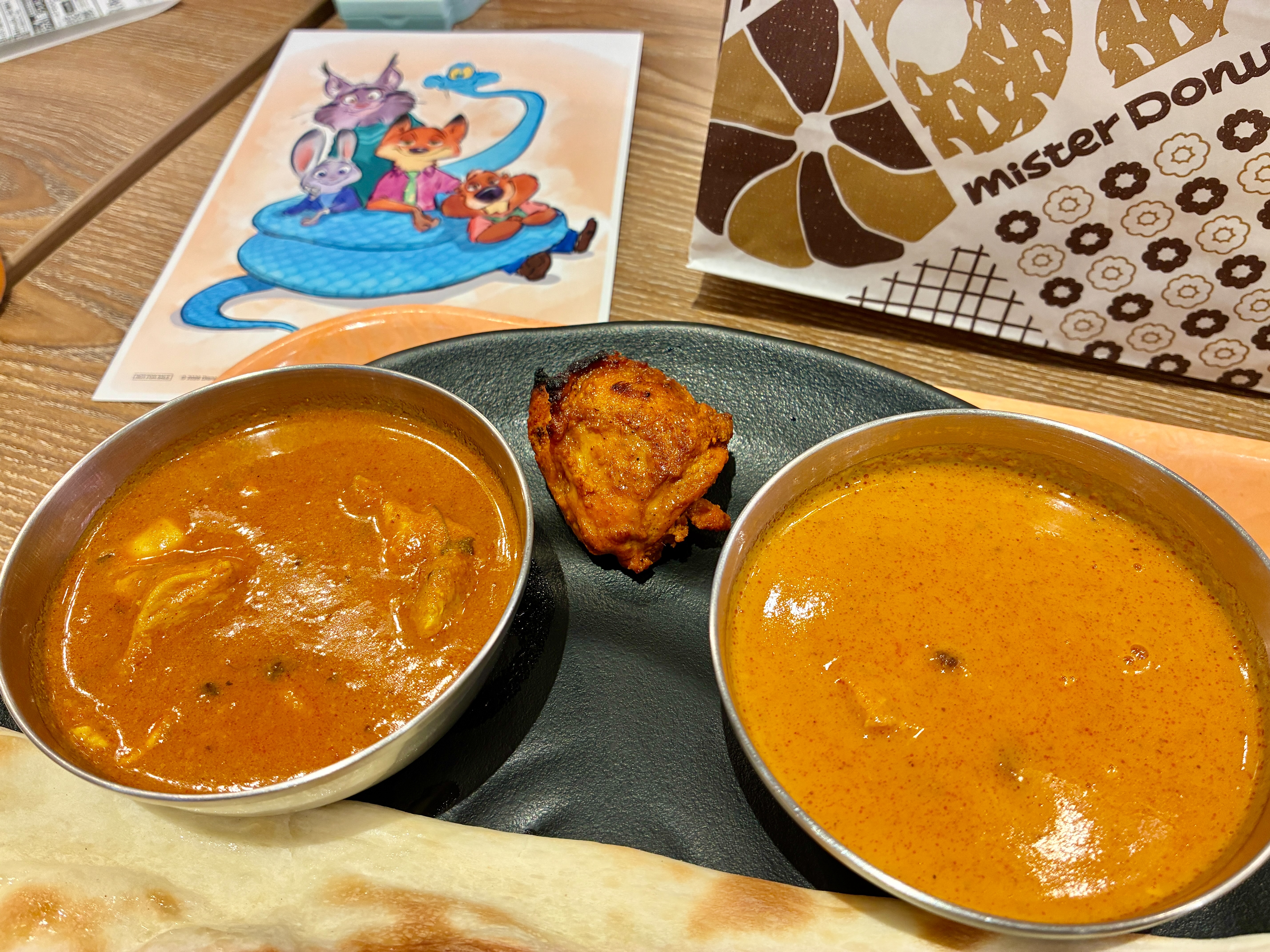 AMARA COASKA Bayside Stores ハニーバターチキンカリー＆本場のバターチキンカリー