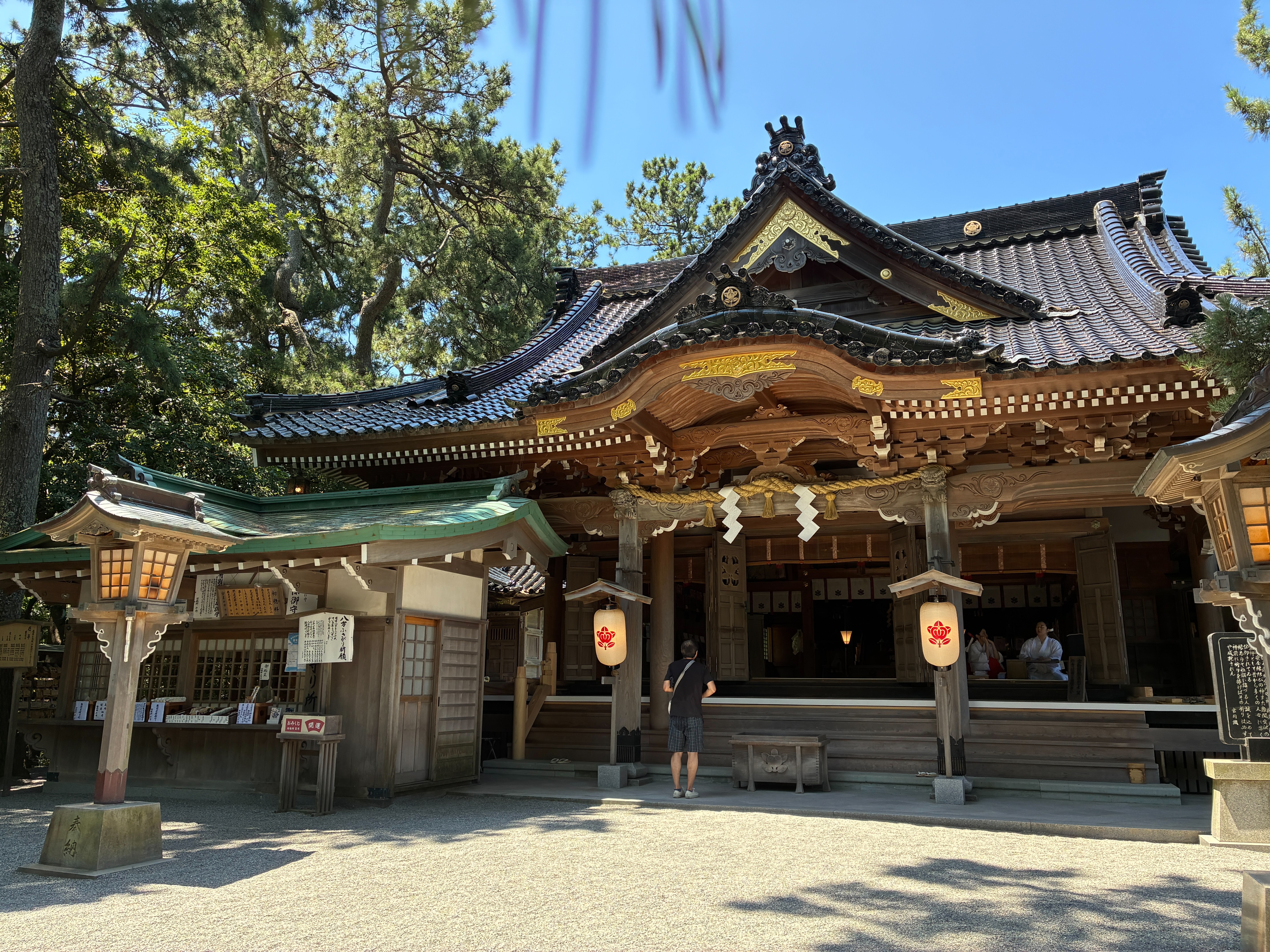 安宅住吉神社 拝殿