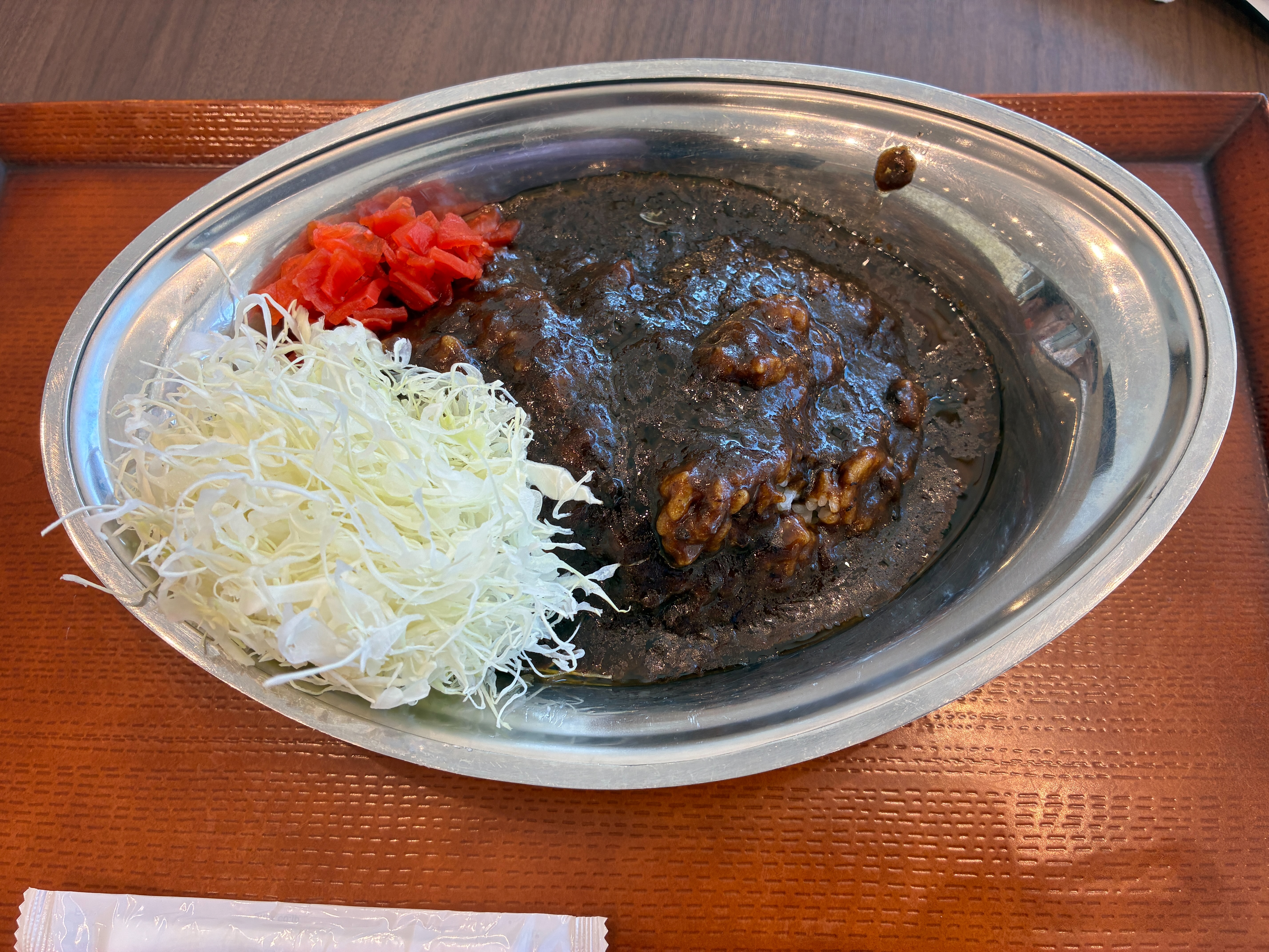 道の駅 めぐみ白山 喜色食堂 カレーライス 800円