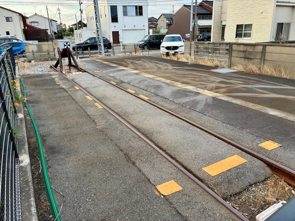富山地方鉄道 富山港線 岩瀬浜駅 車止め