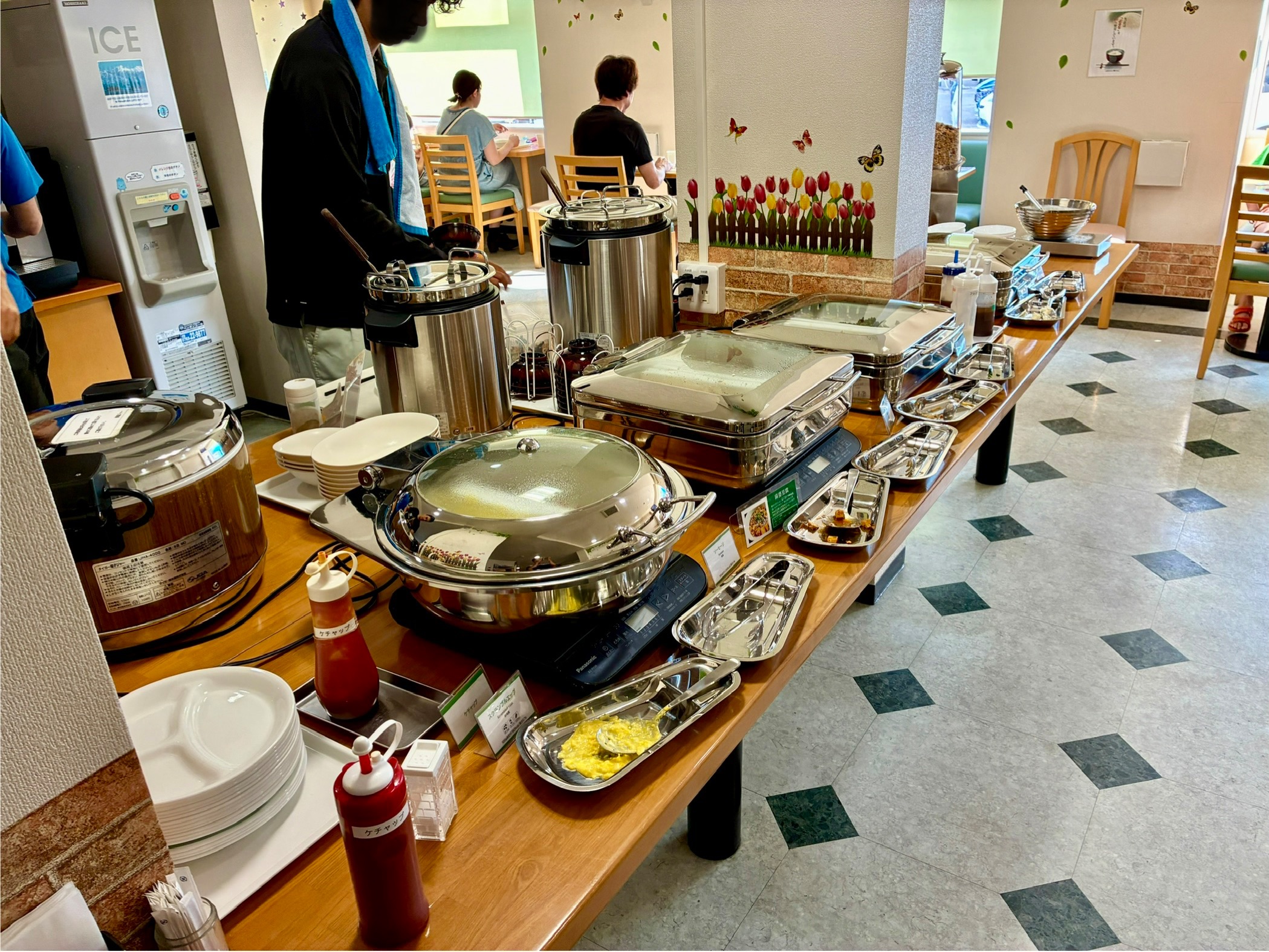 ベストイン魚津 エコモニ 無料朝食ブッフェ 会場