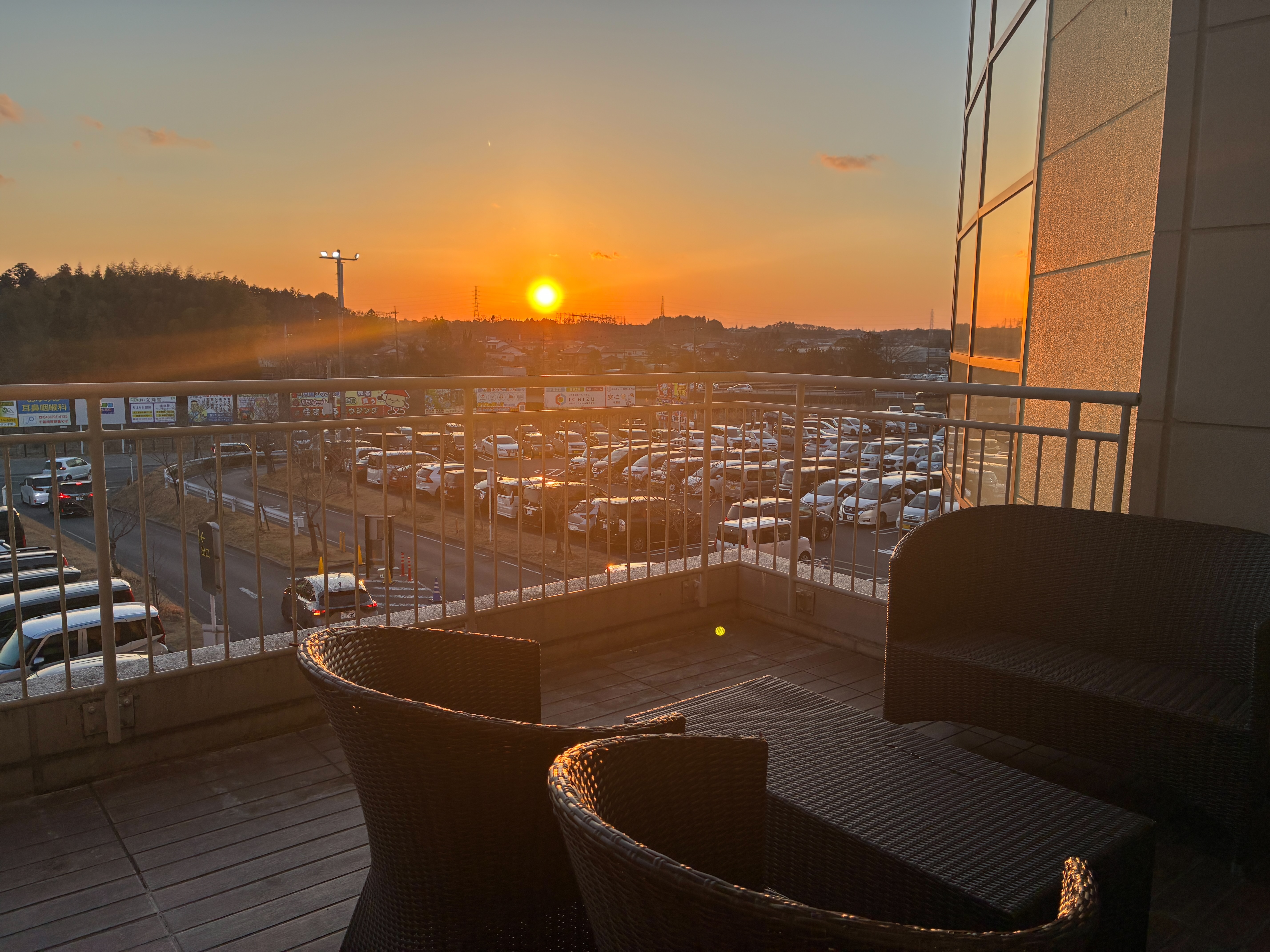 USシネマちはら台からの絶景