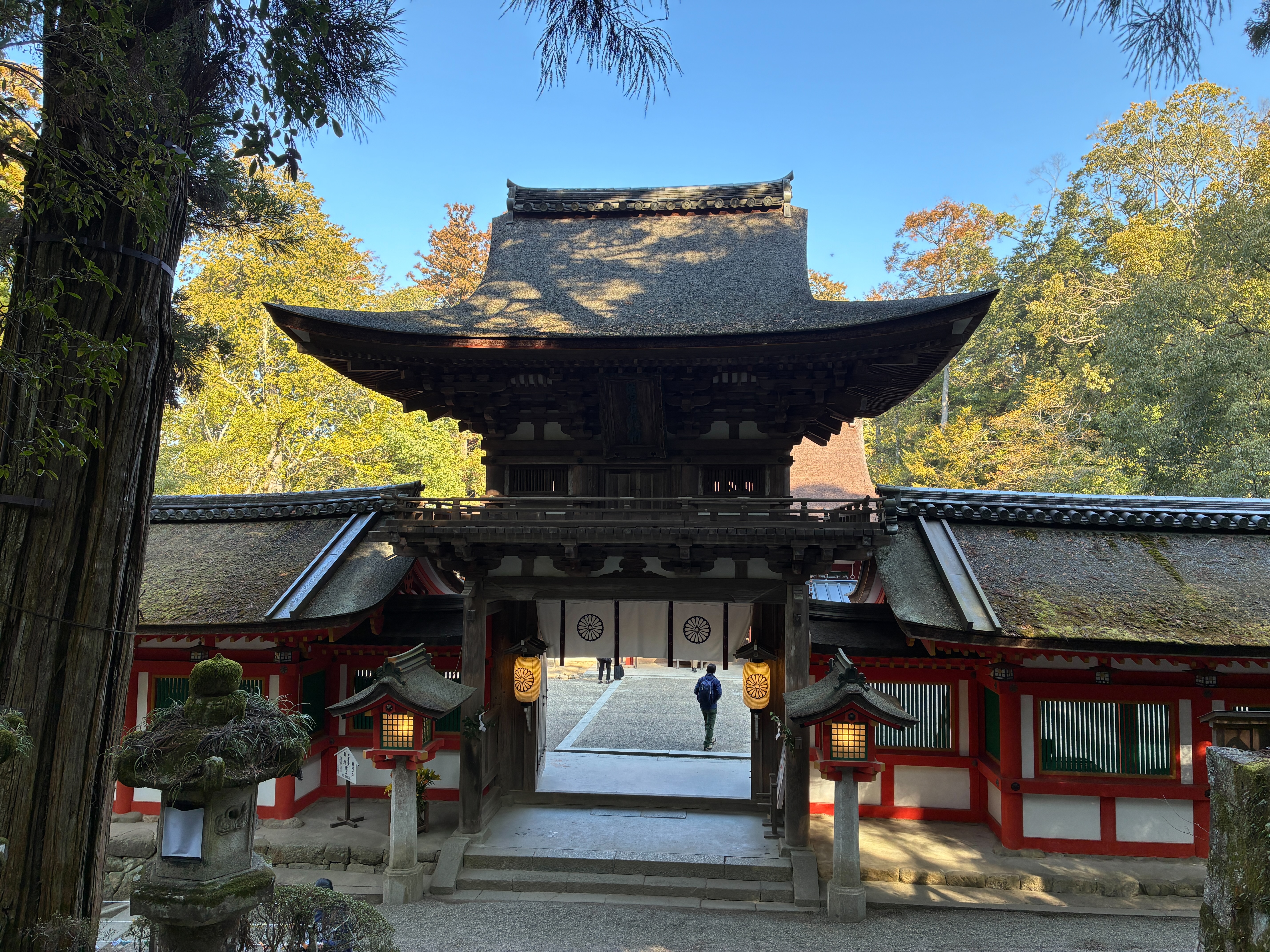 石上神宮 重要文化財 楼門