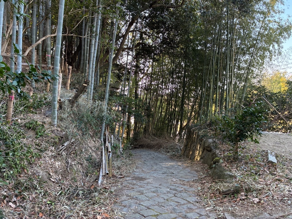 山の辺の道 石畳の激坂