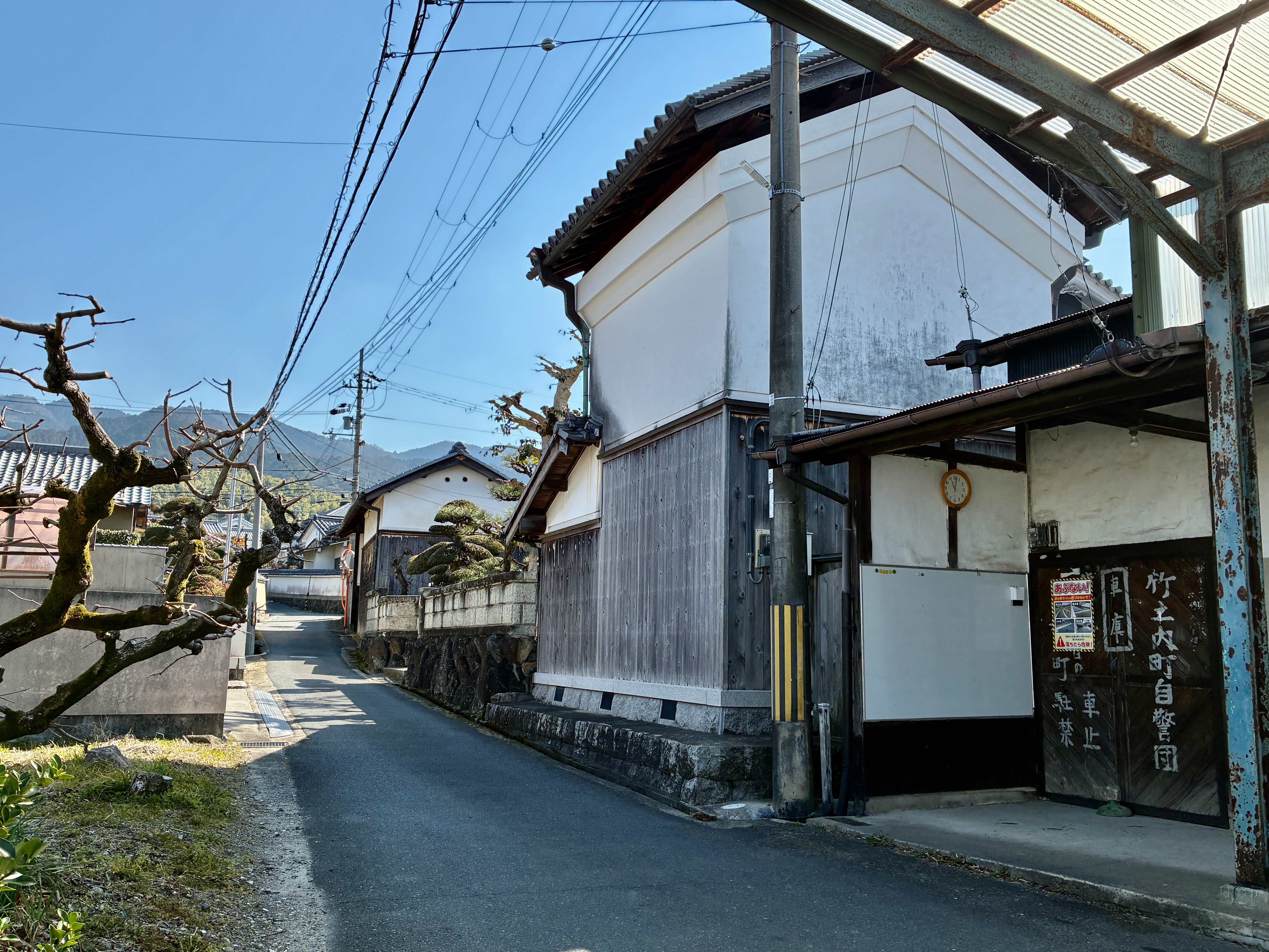 山の辺の道 竹之内集落
