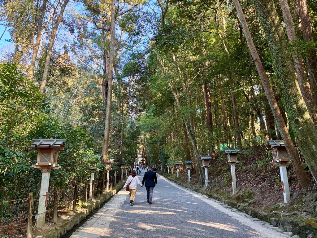 大神神社 境内参道