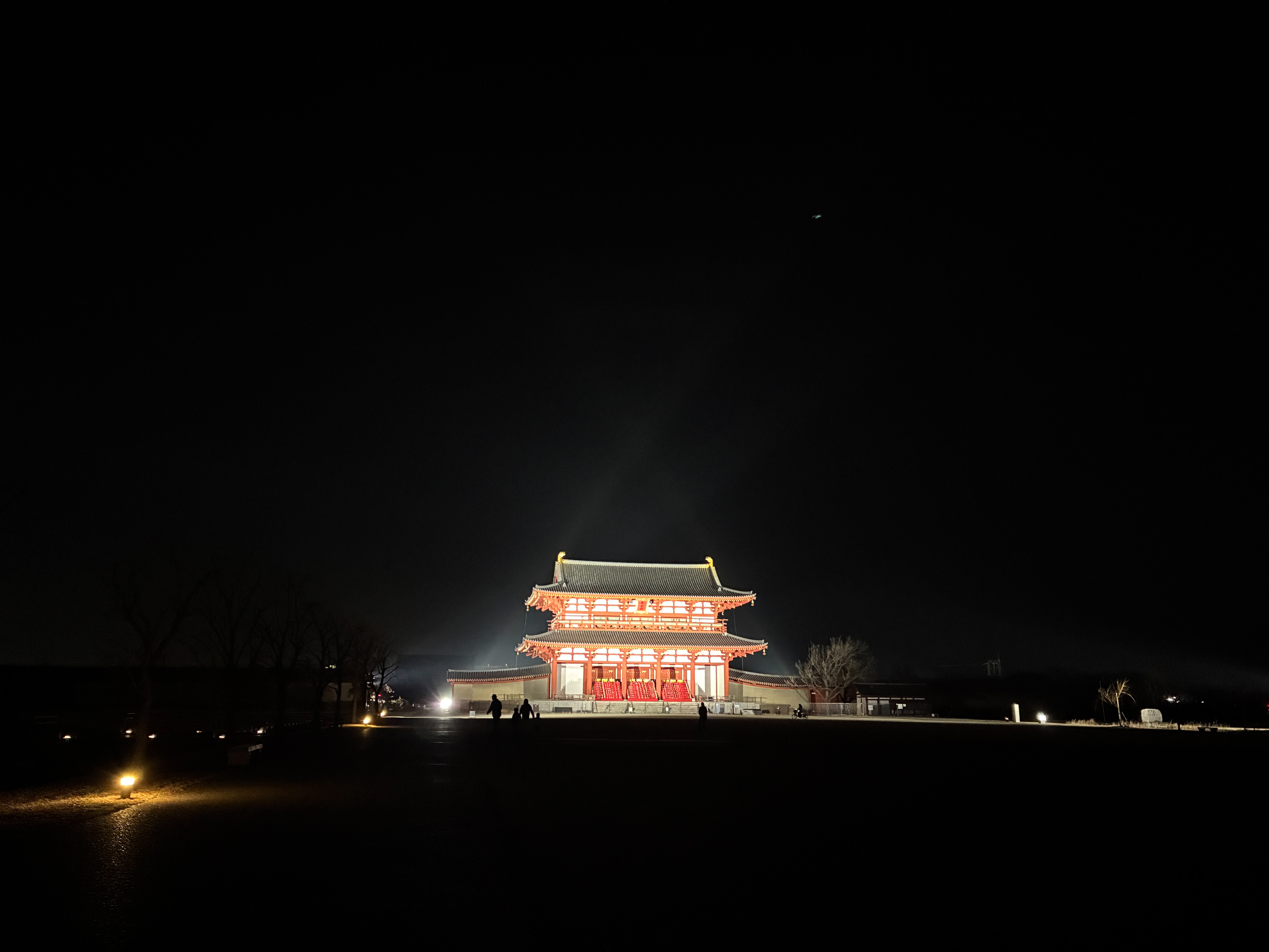 平城宮跡歴史公園 朱雀門広場 朱雀門ライトアップ