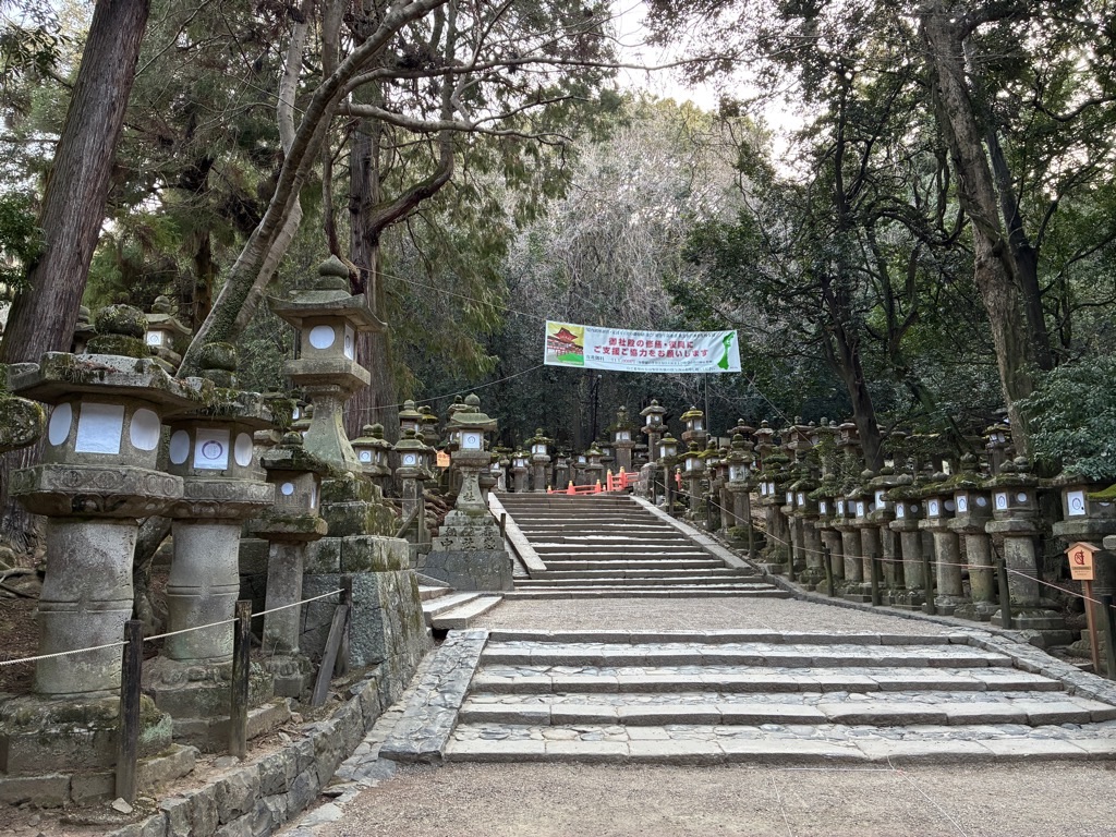 春日大社 南門手前
