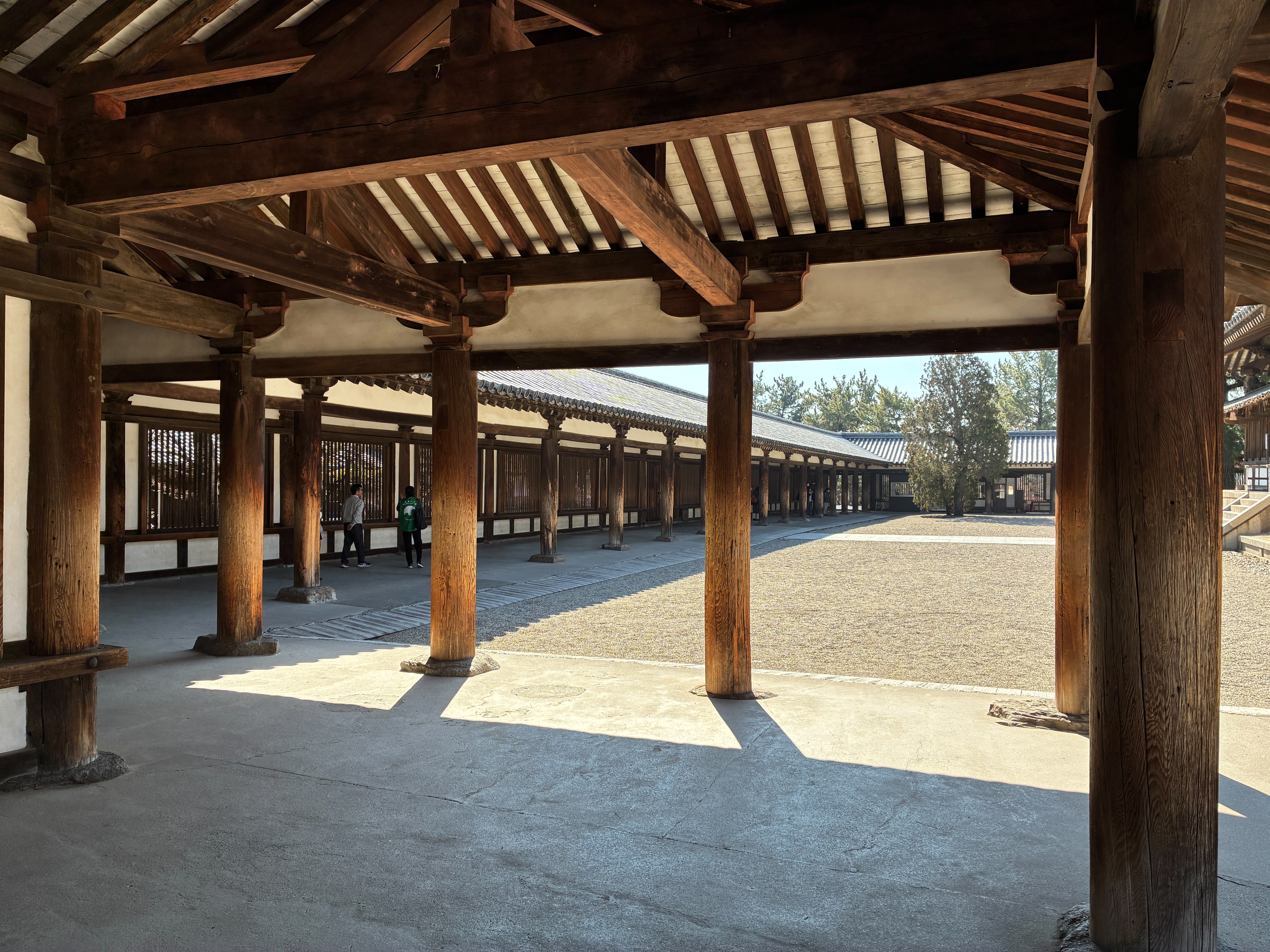 法隆寺 西院伽藍 国宝 東廻廊