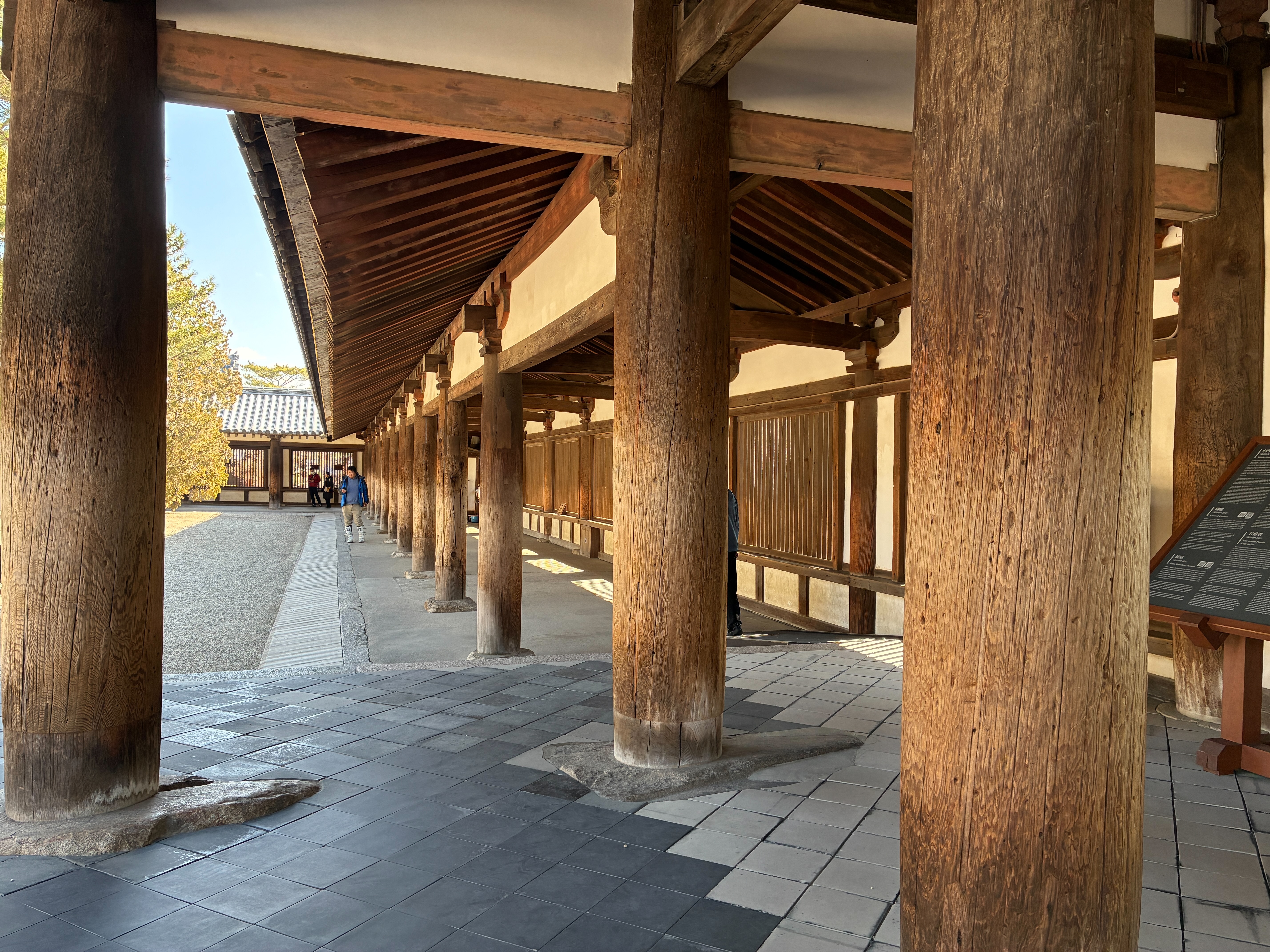 法隆寺 西院伽藍 国宝 廻廊