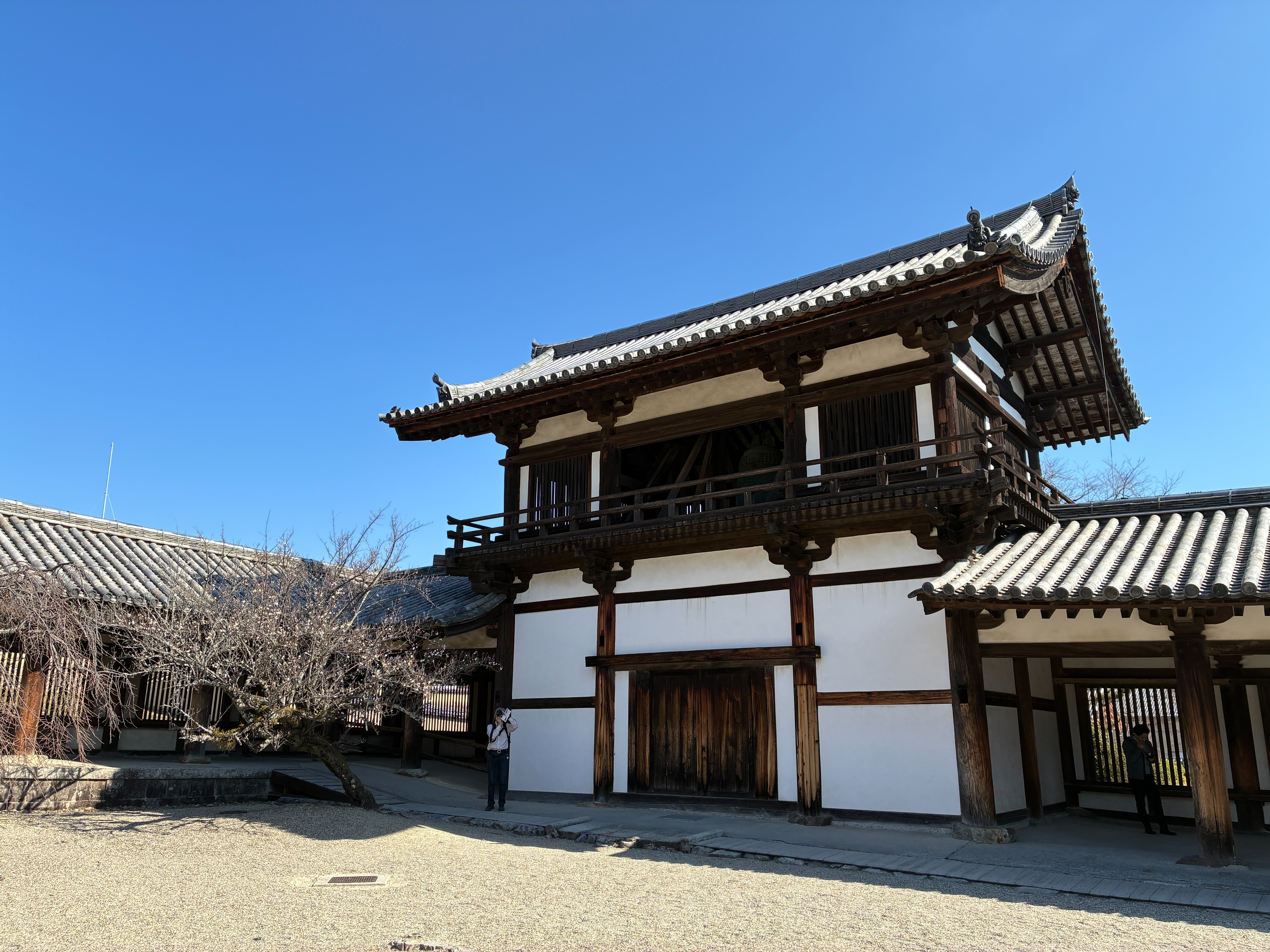 法隆寺 西院伽藍 国宝 鐘楼