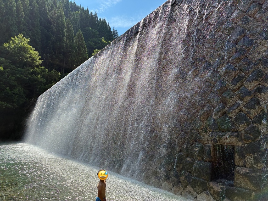 片貝山ノ守キャンプ場 片貝川