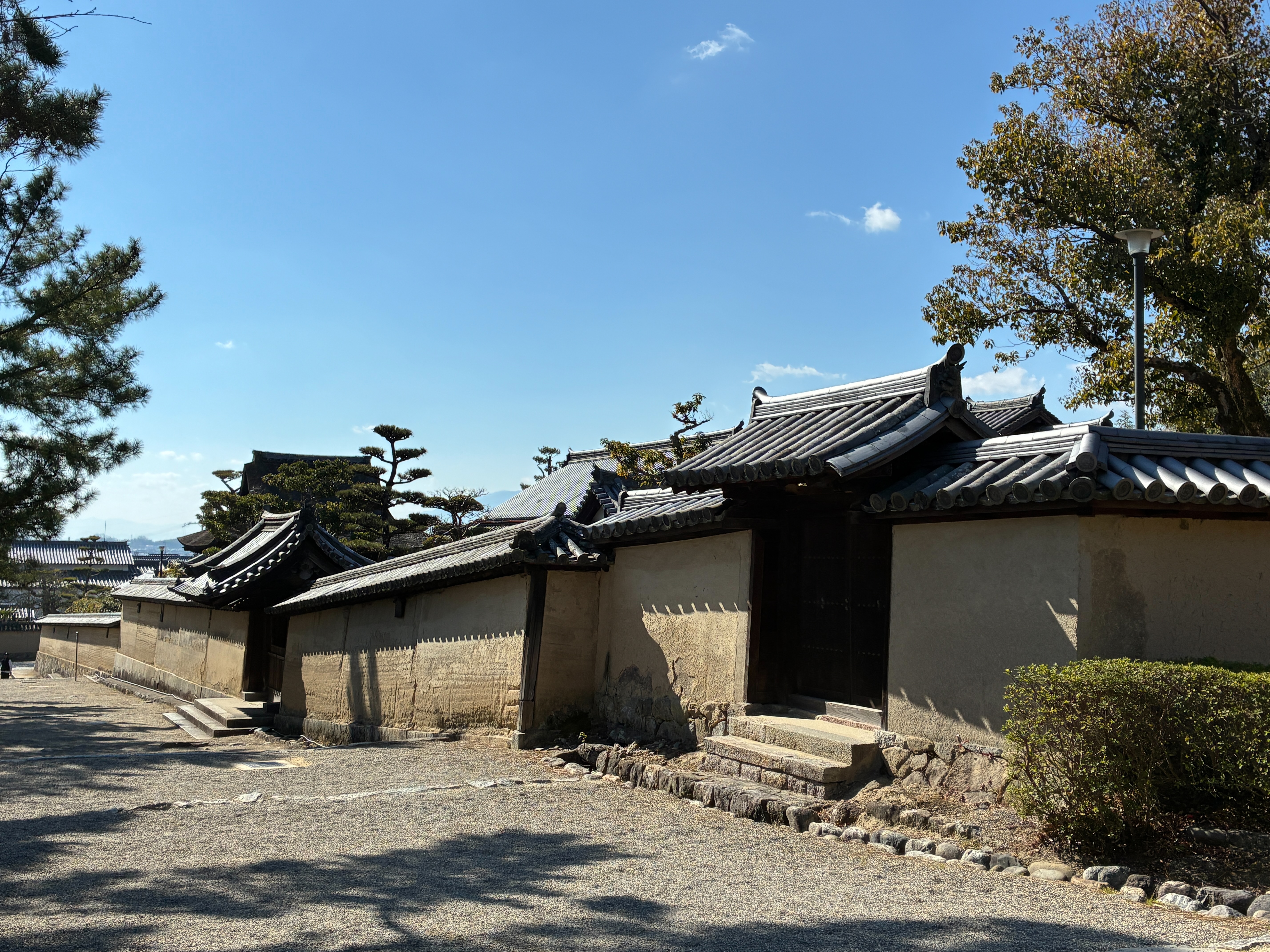 法隆寺 宝珠院近辺