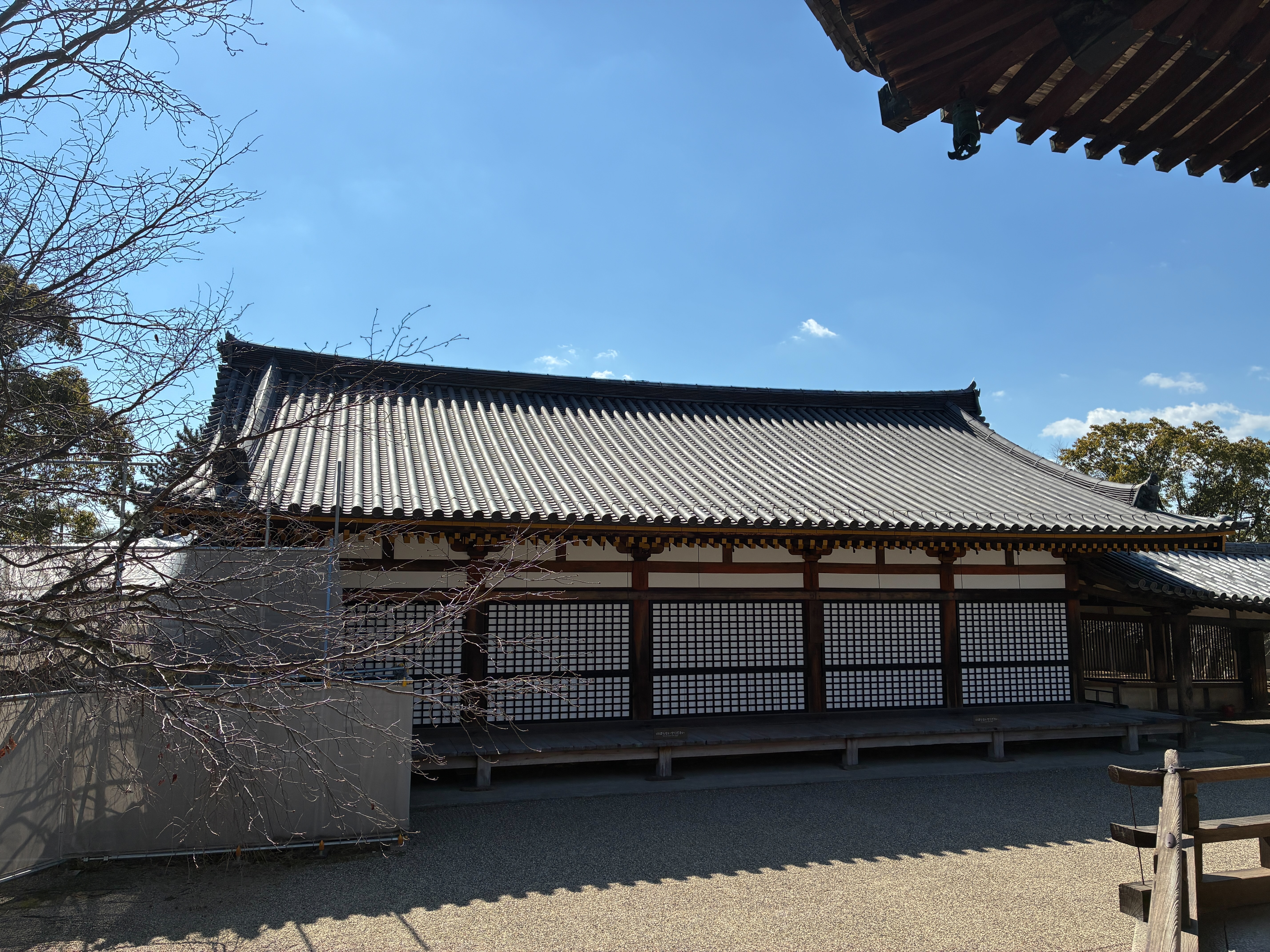 法隆寺 重要文化財 東院礼堂 令和6年度保存修理工事竣工