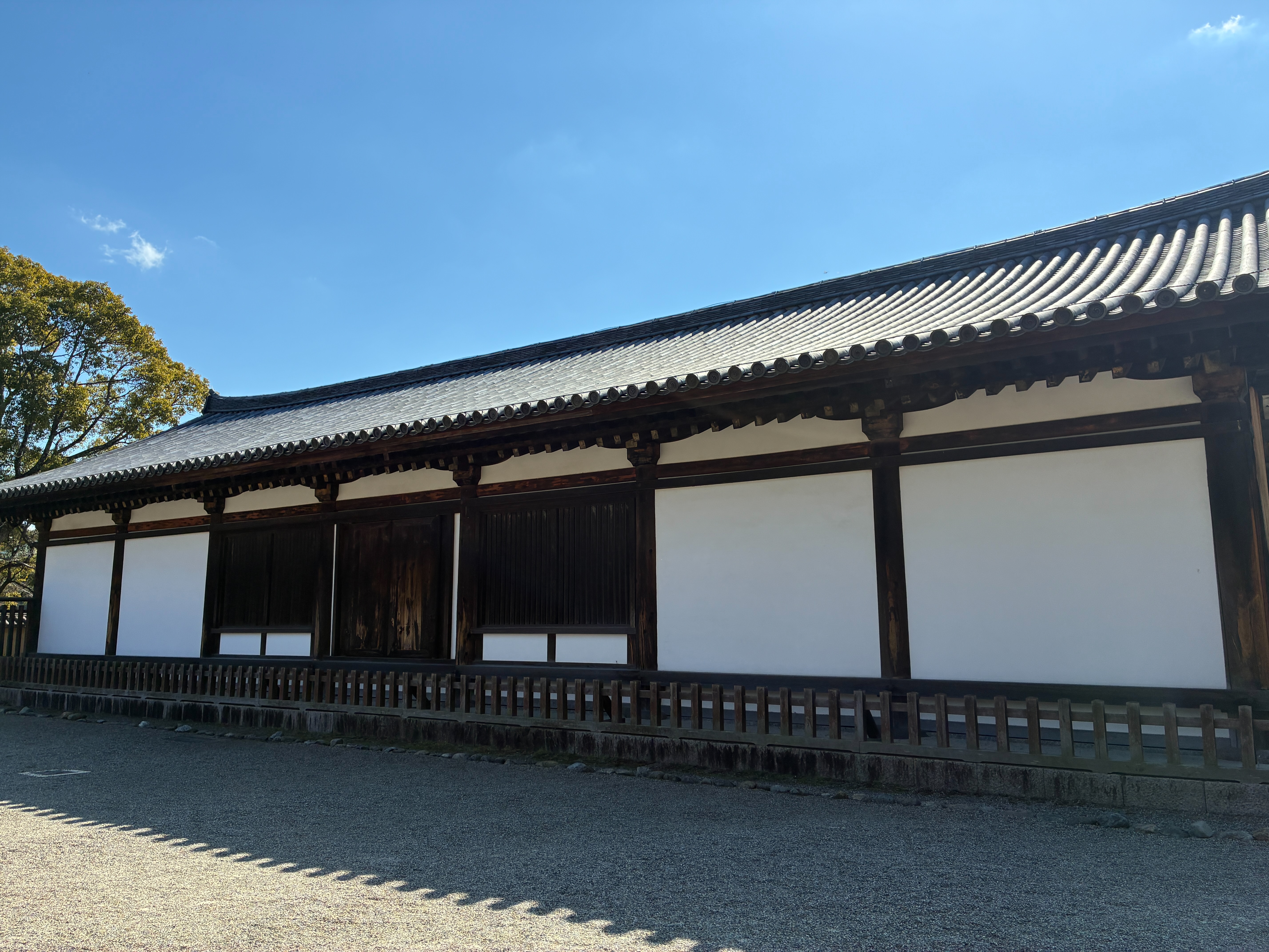 法隆寺 国宝 伝法堂