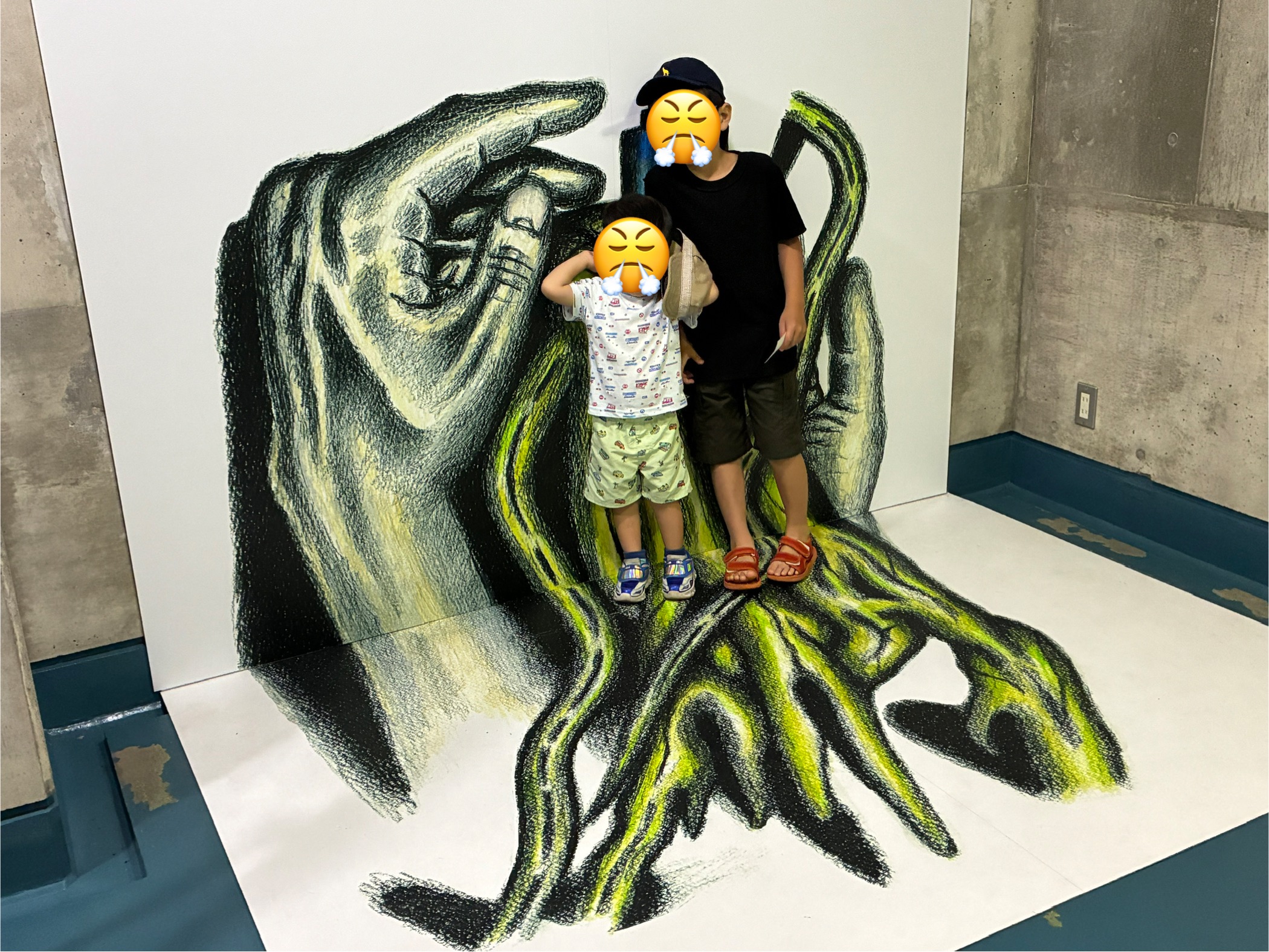魚津埋没林博物館 トリックアート