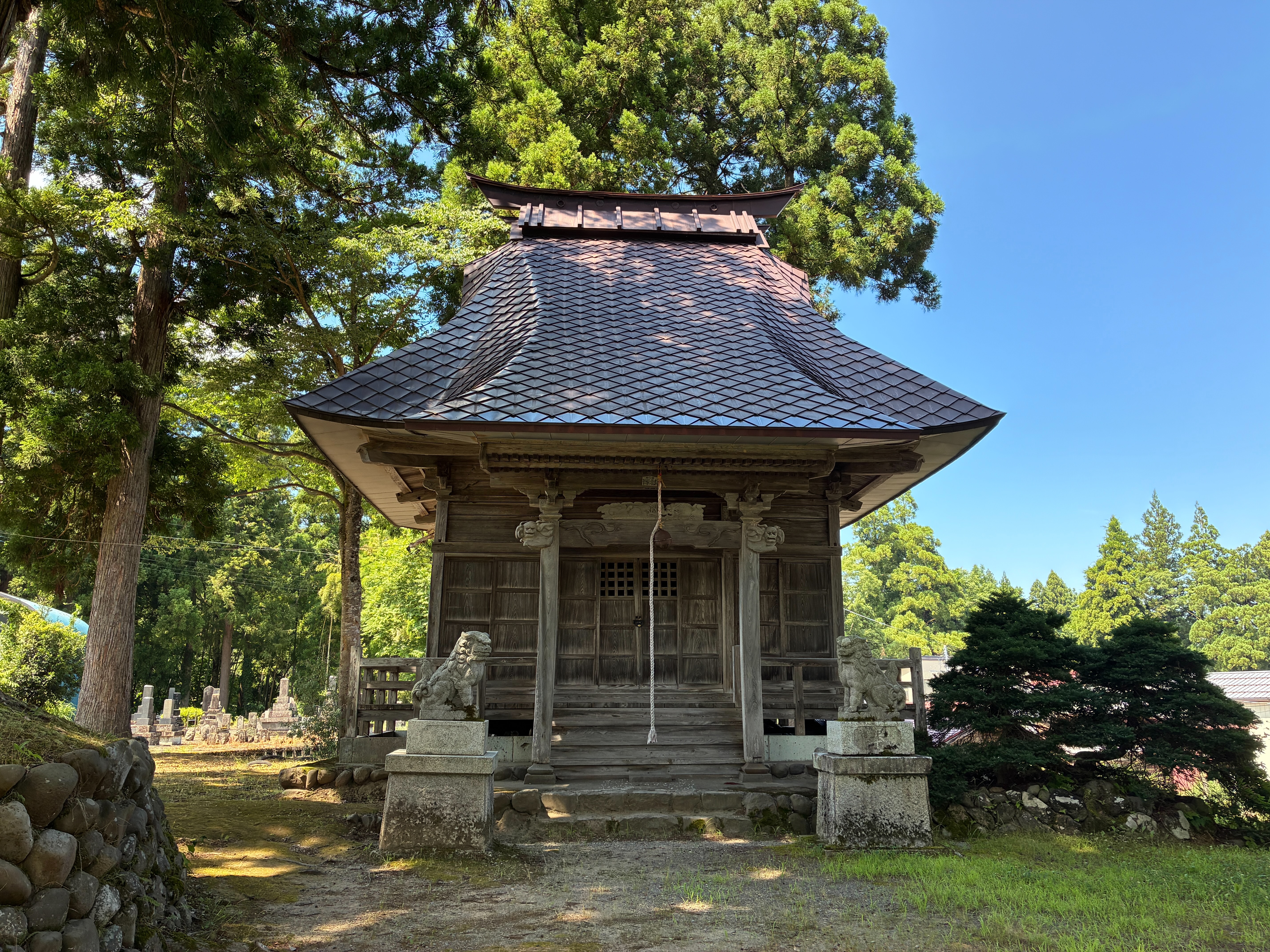 荻ノ島かやぶき環状集落 松尾神社