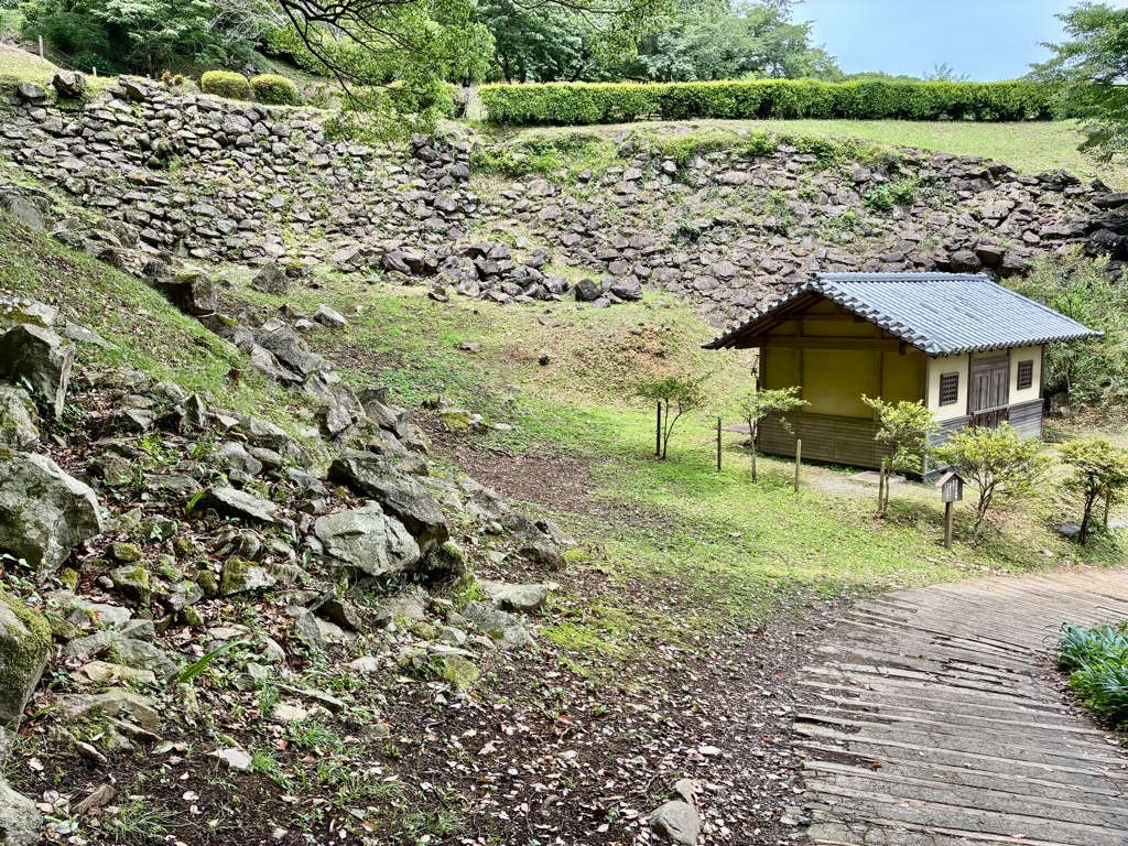石垣山城 二の丸東面石垣