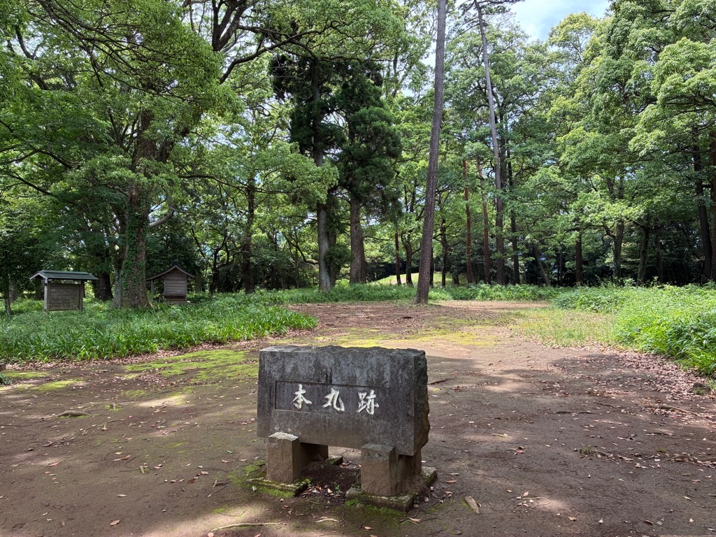 石垣山城 本丸跡