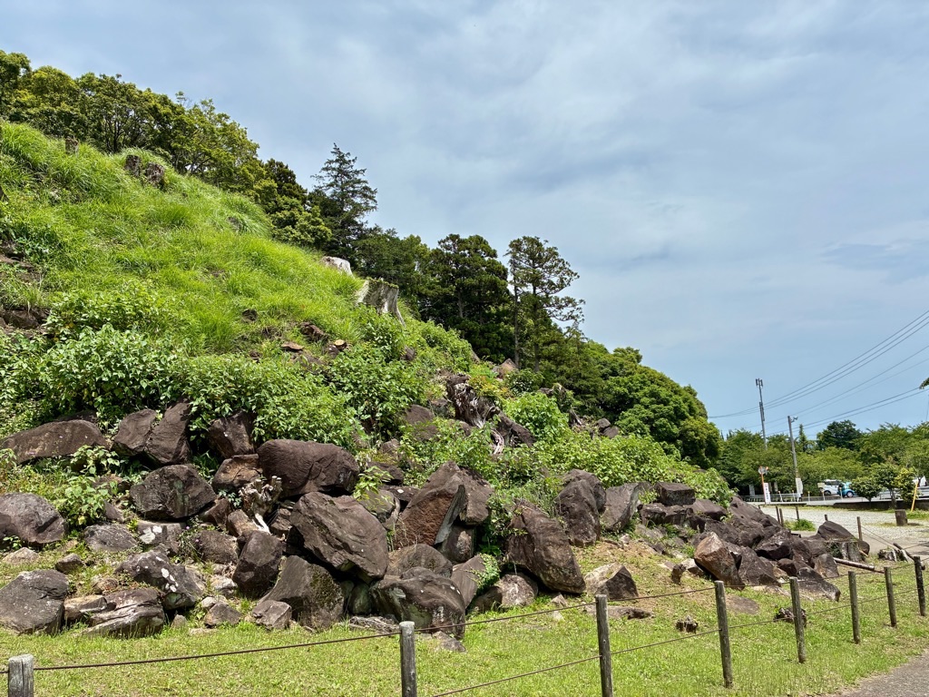 石垣山城 南曲輪跡石垣