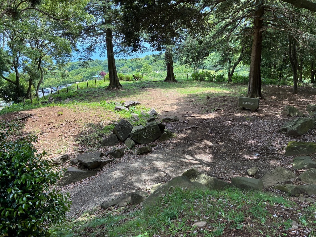 石垣山城 南曲輪跡全景