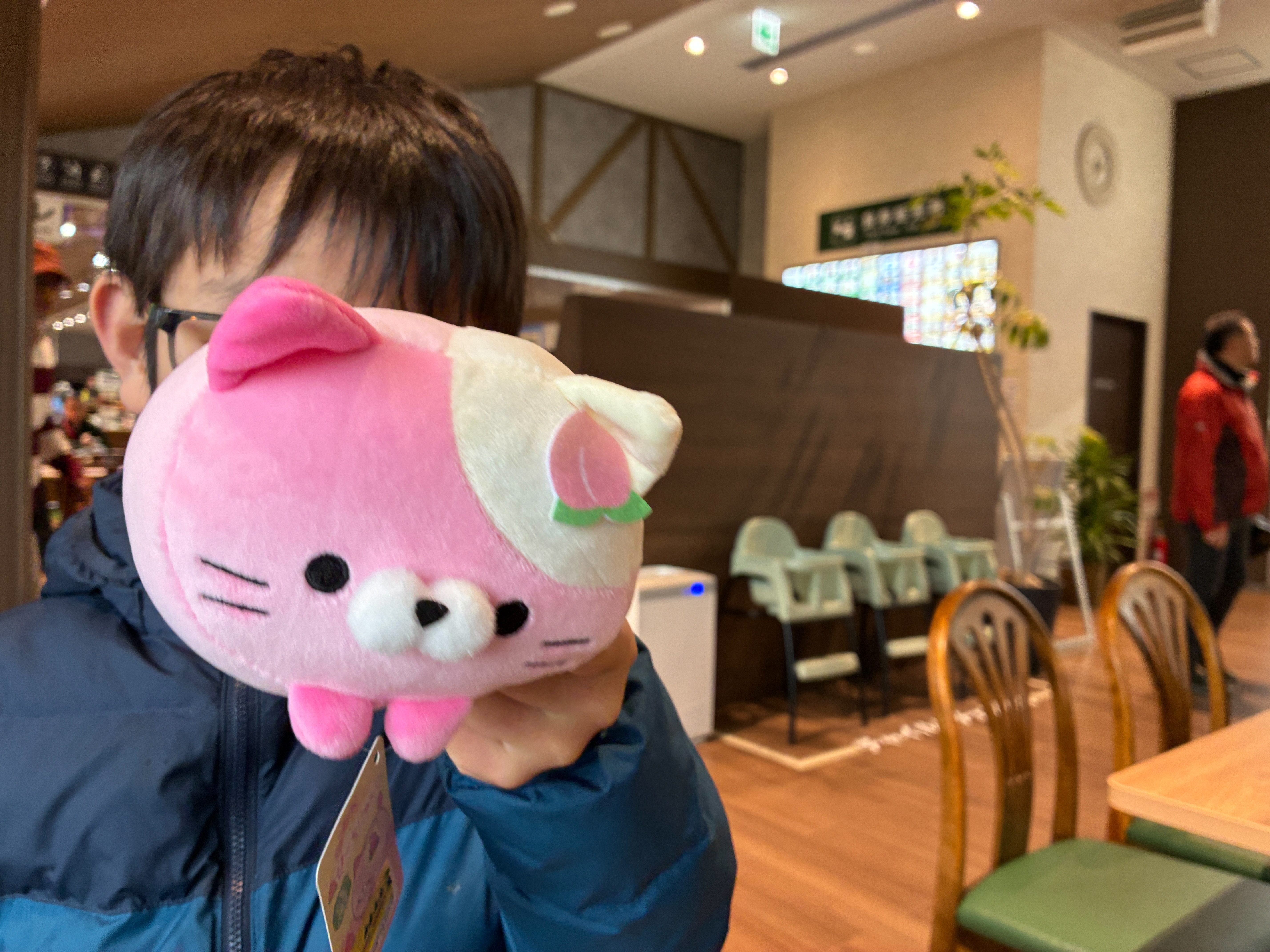 双葉SA（下り） ぴーちにゃん