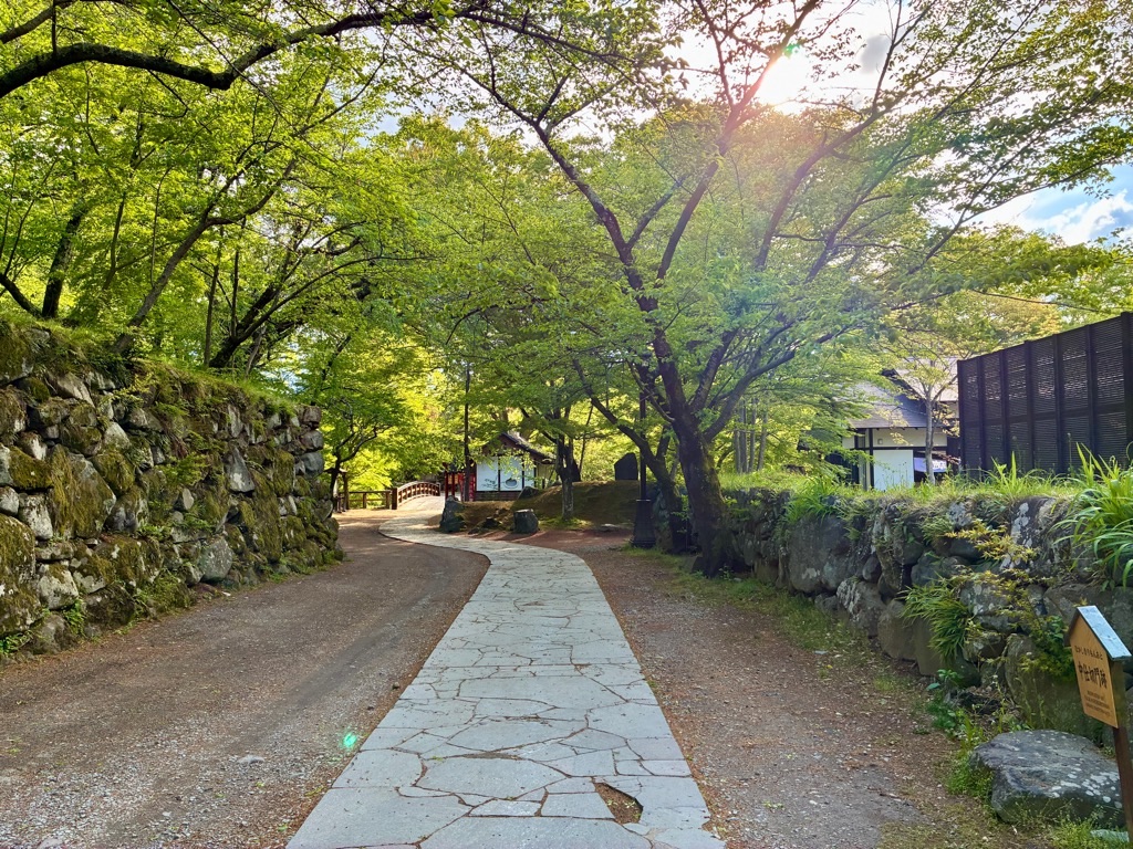 小諸城址 懐古園 中仕切門跡