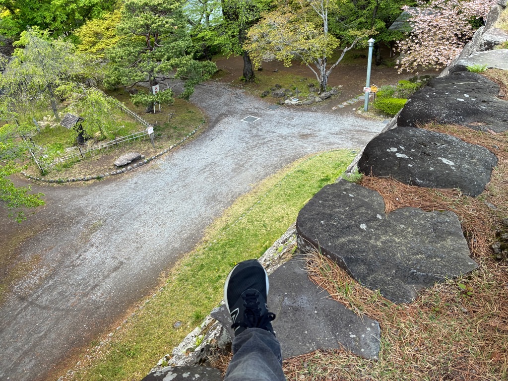 小諸城址 懐古園 天守台すみっこ