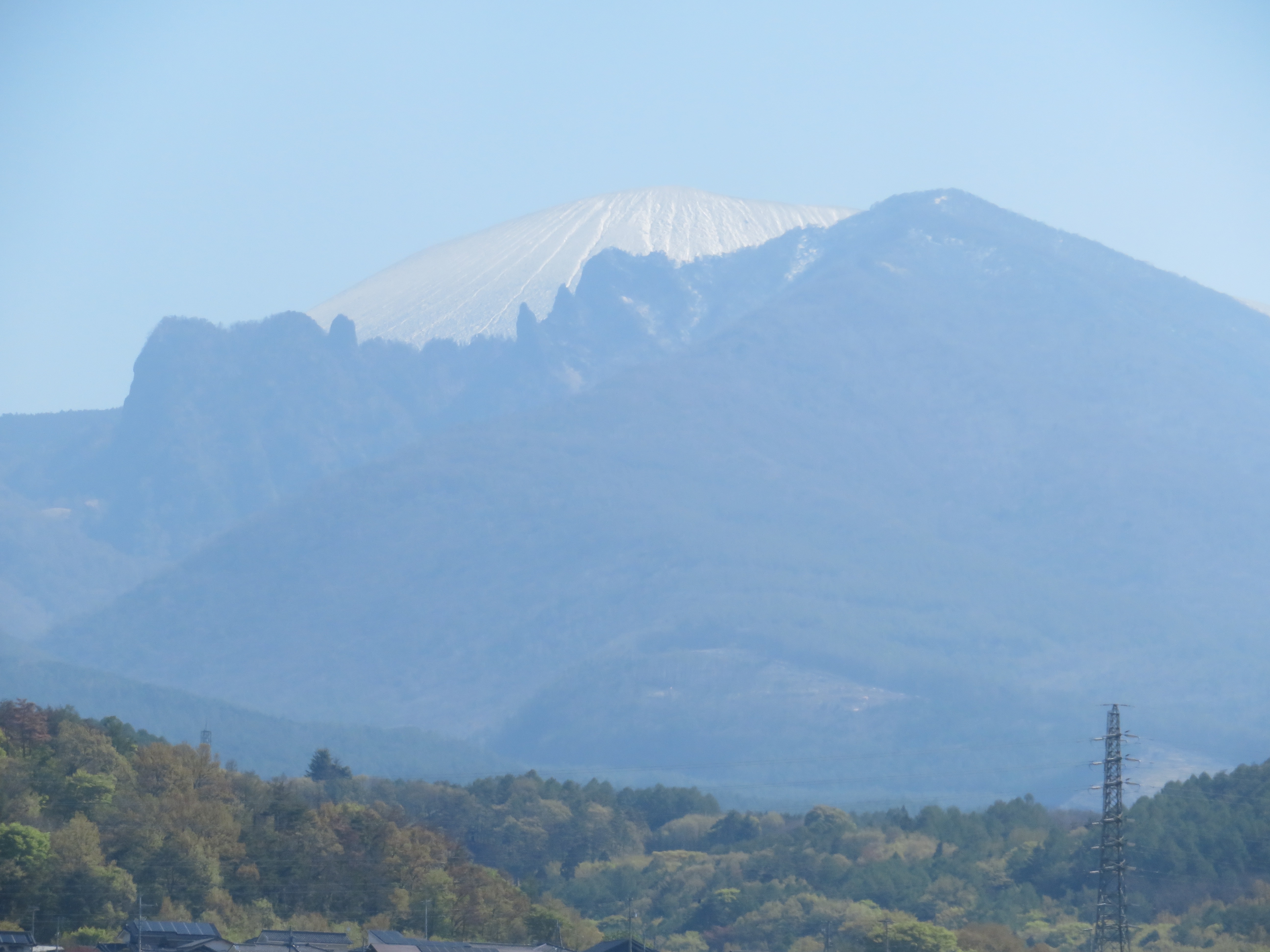 小諸グランドキャッスルホテル 浅間山の眺め