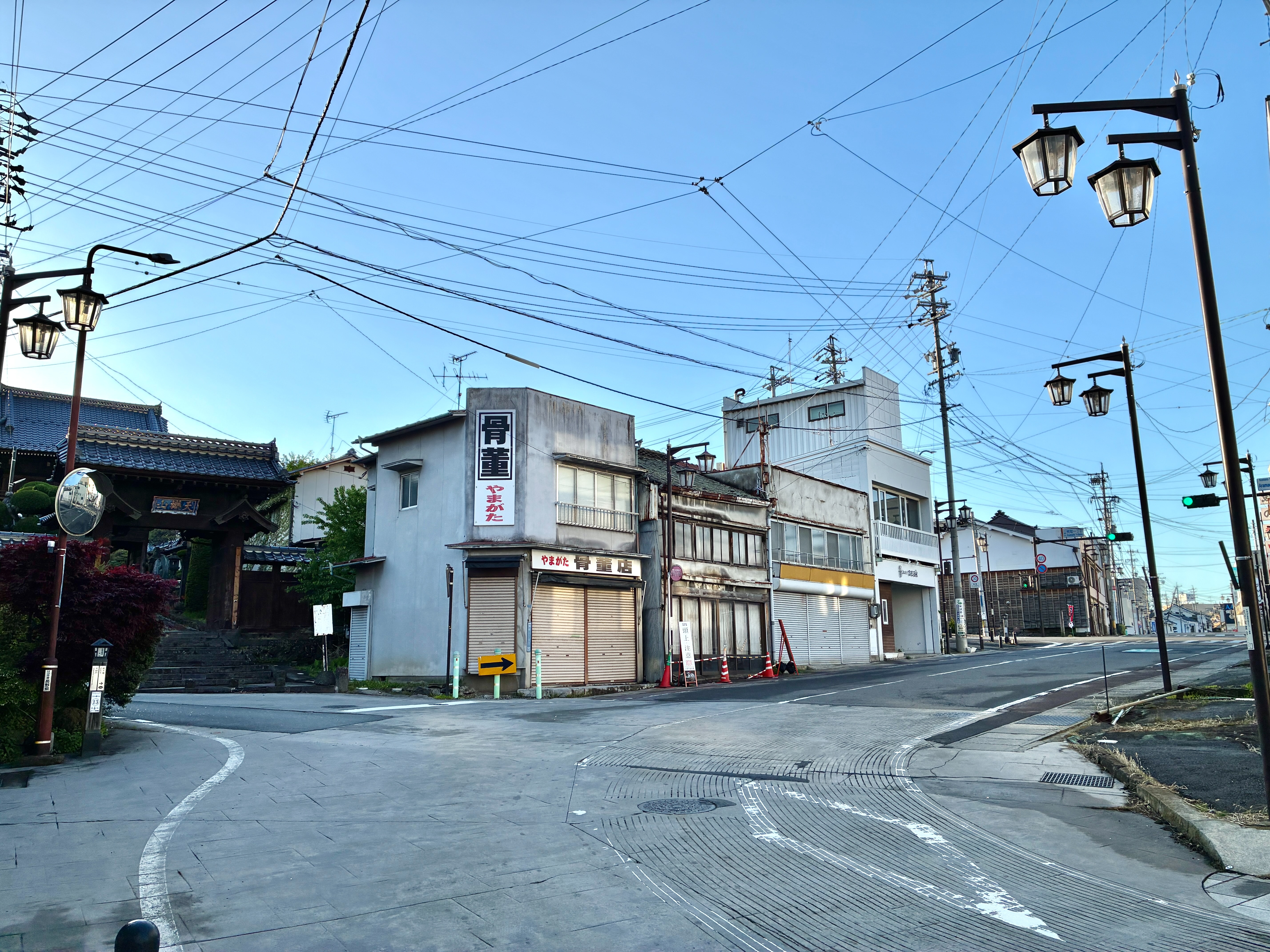 北国街道 小諸宿 光岳寺の辻