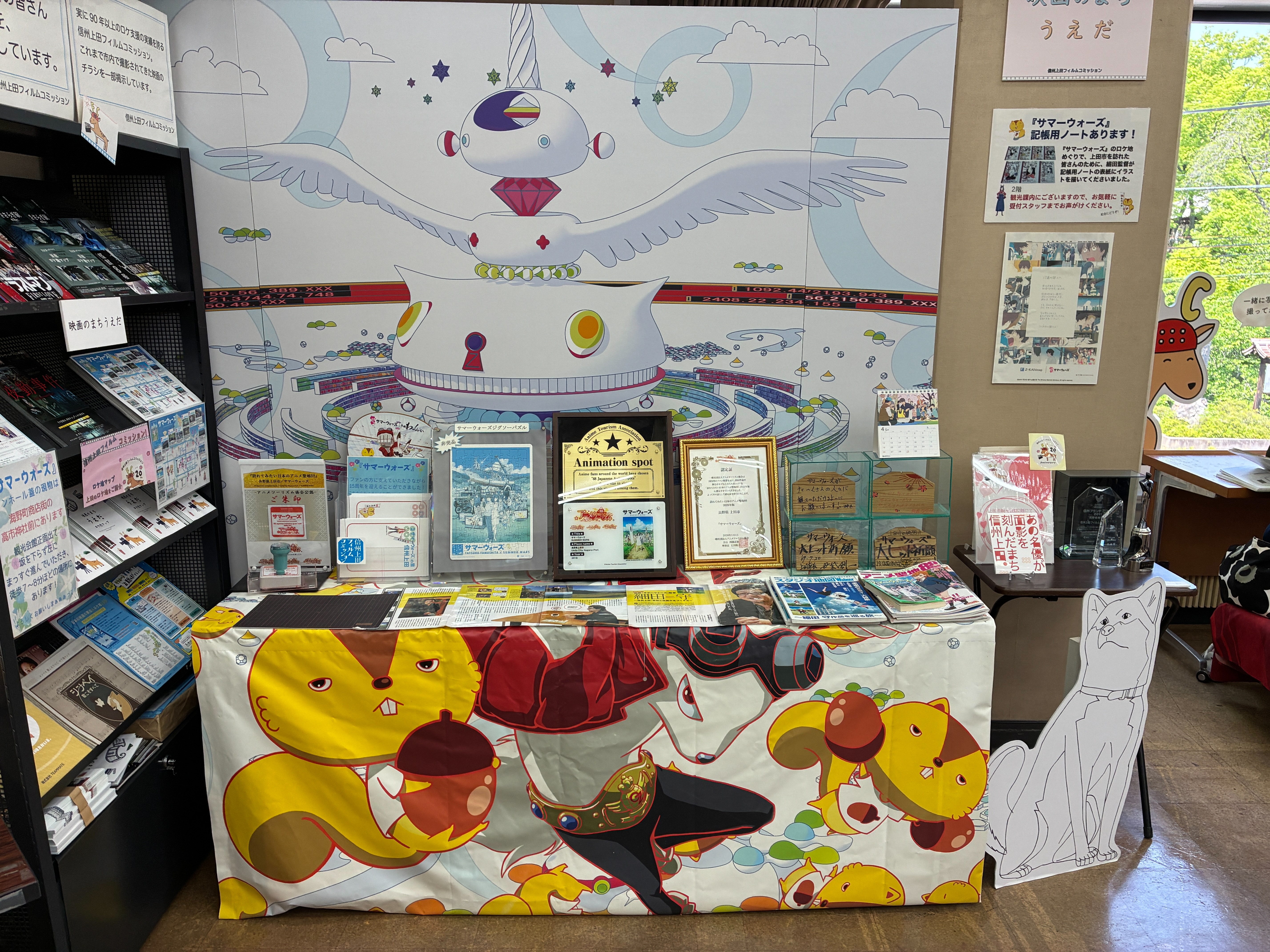 上田市観光会館 ファン垂涎の展示