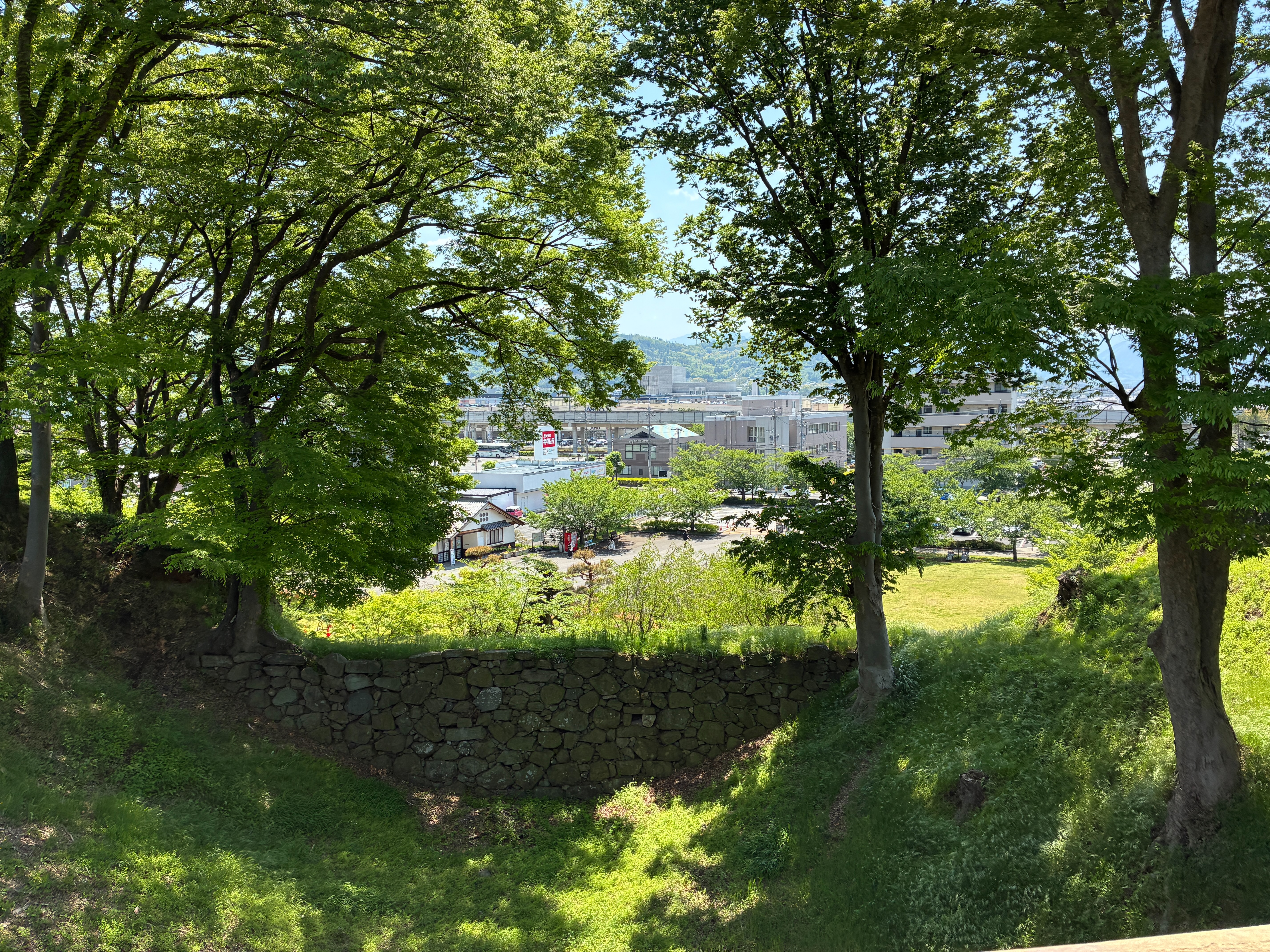 上田城跡 土止め