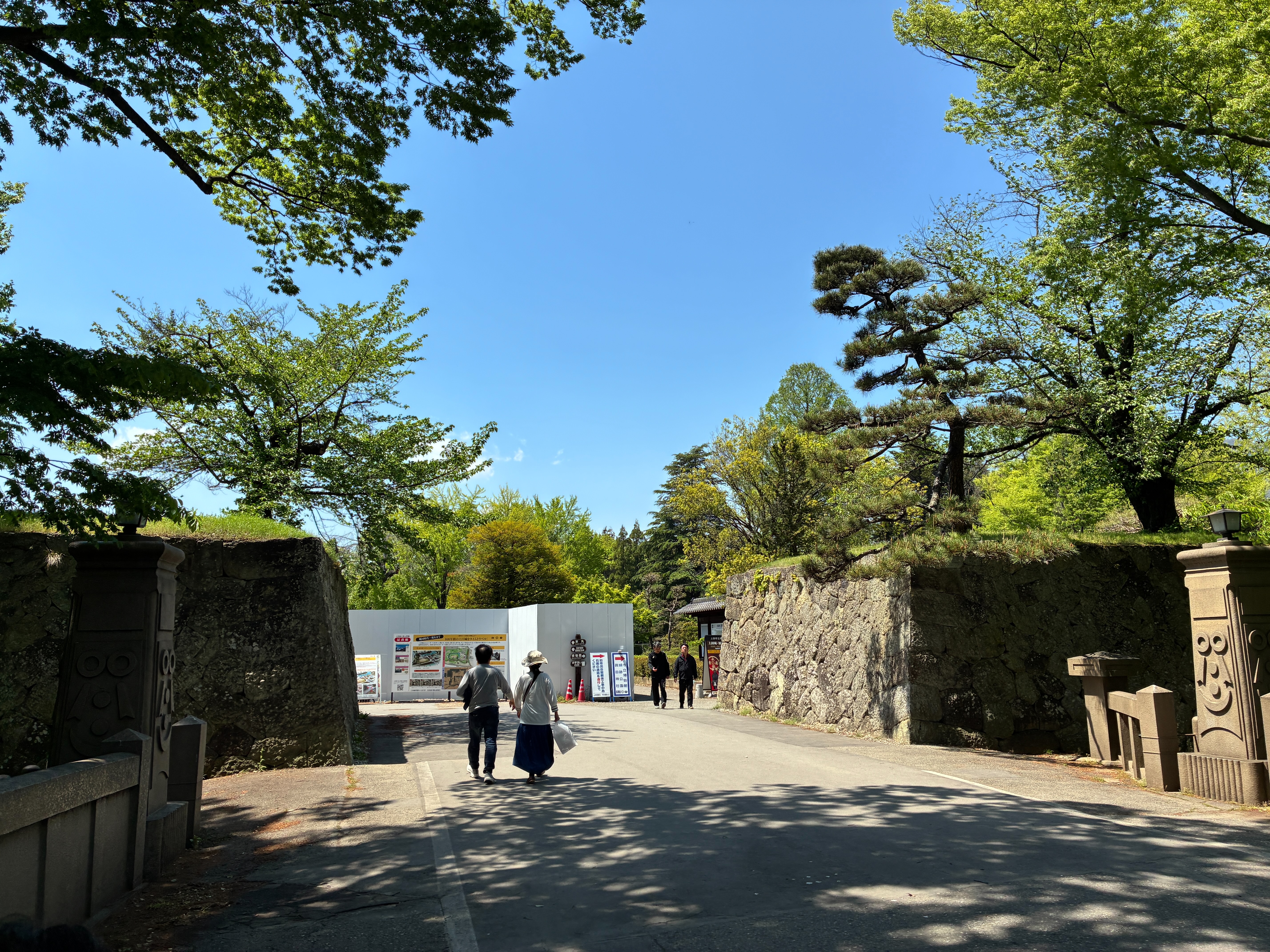 上田城跡 二の丸虎口